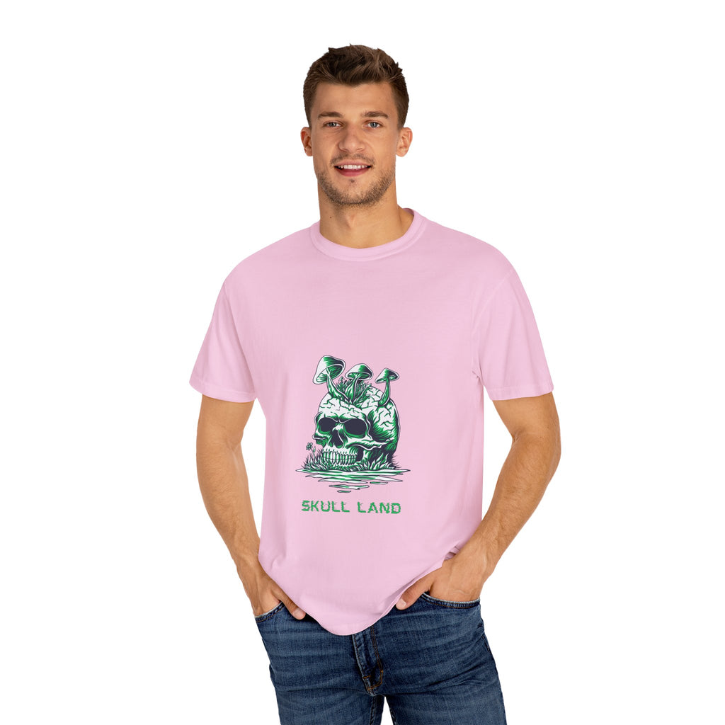 Unisex Skull Land T-Shirt - Cool Design for Eco-Conscious Trendsetters