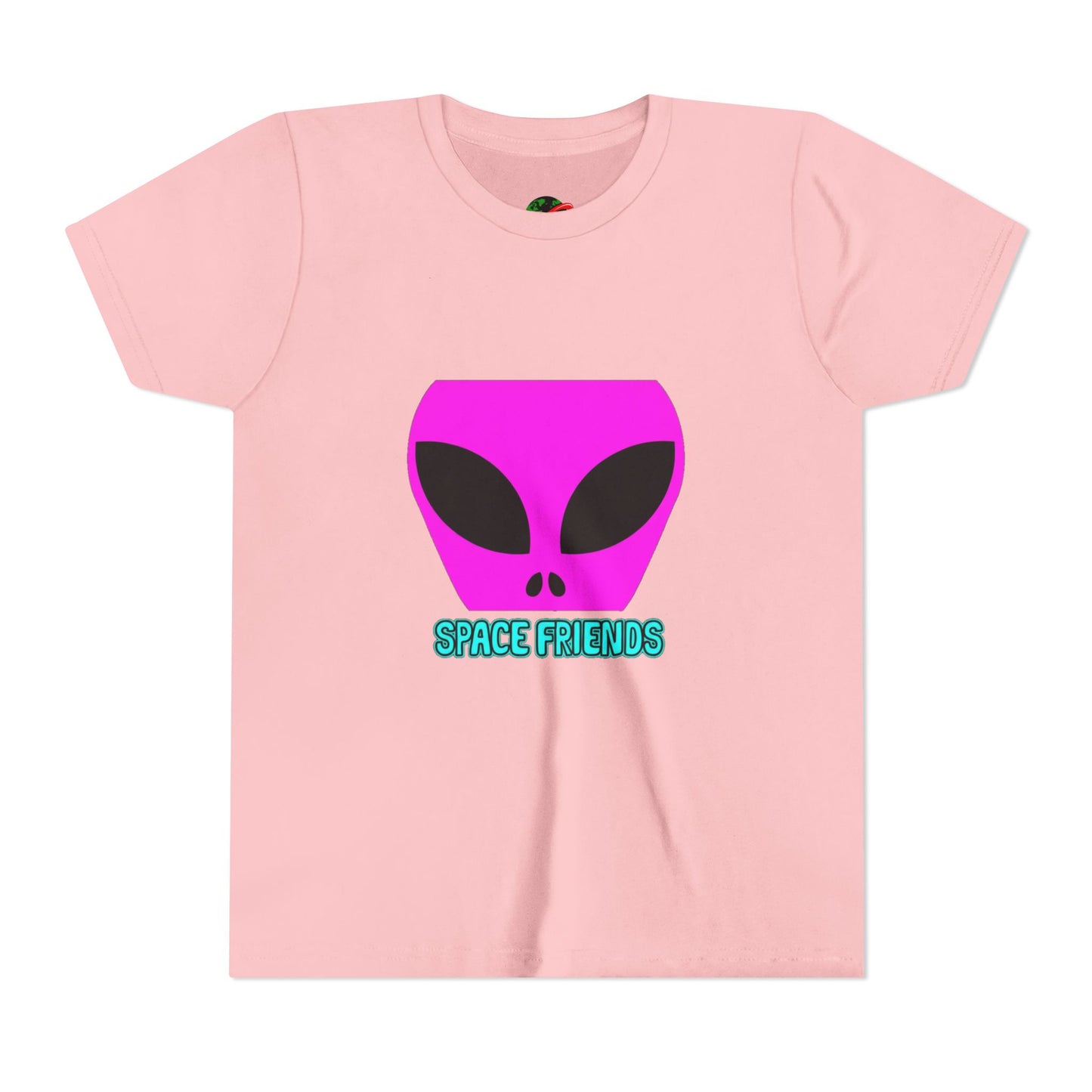 Alien Friends Youth Tee - Fun Graphic T-Shirt for Kids, UFO Lovers, Space Theme Shirt, Birthday Gift, Halloween Costume
