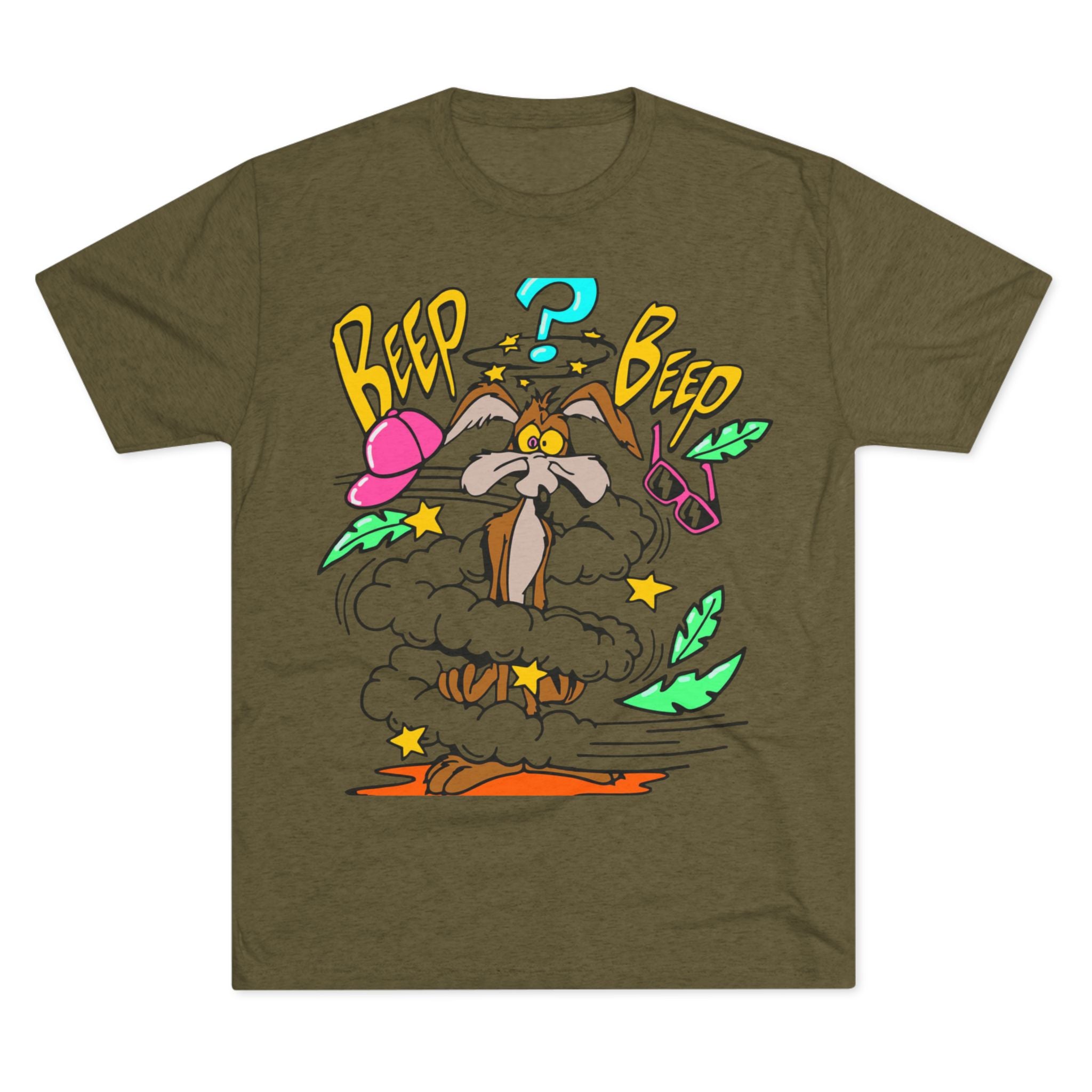 Fun Cartoon Tee, Comfy Graphic T-Shirt, Unisex Humor Shirt, Cute Animal Design Top, Gift for Animal Lovers