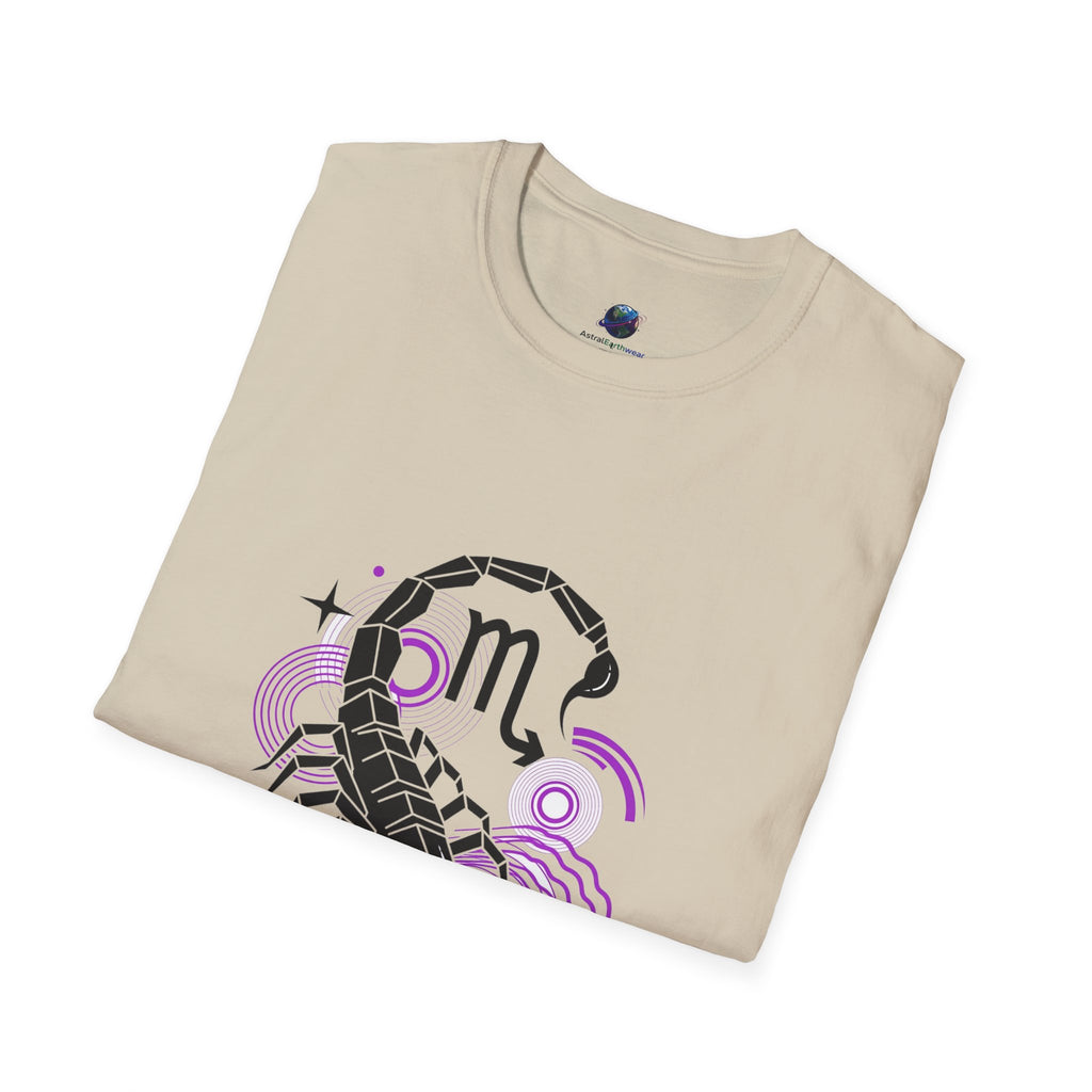 Scorpio Zodiac T-Shirt | Astrology Gift, Horoscope Tee, Unisex Softstyle Shirt, Birthday Present, Horoscope Apparel