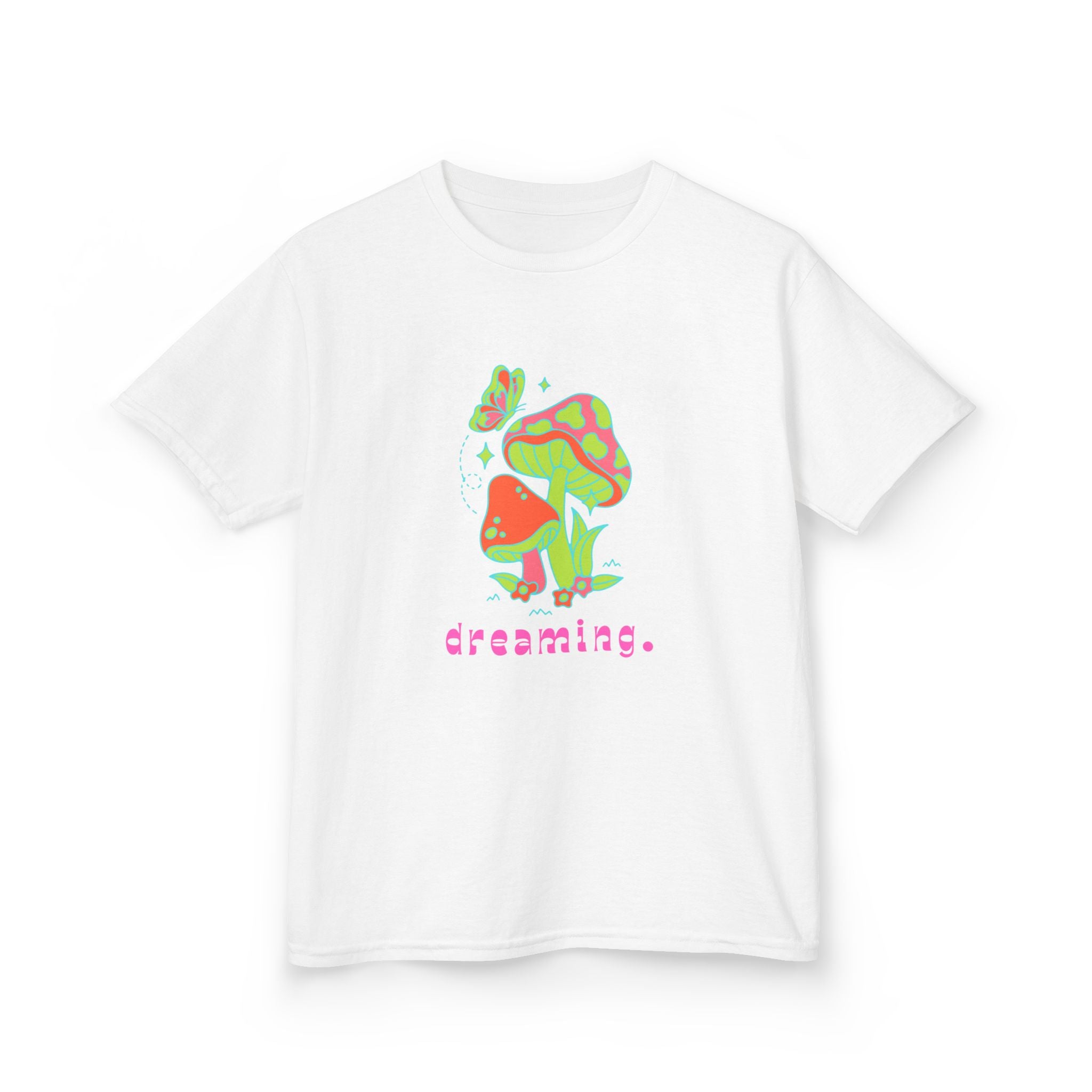 Kids Dreaming T-Shirt, Fun Kids Tee, Playful Cotton T-Shirt, Gift for Kids, Summer Tee, Whimsical Kids Apparel