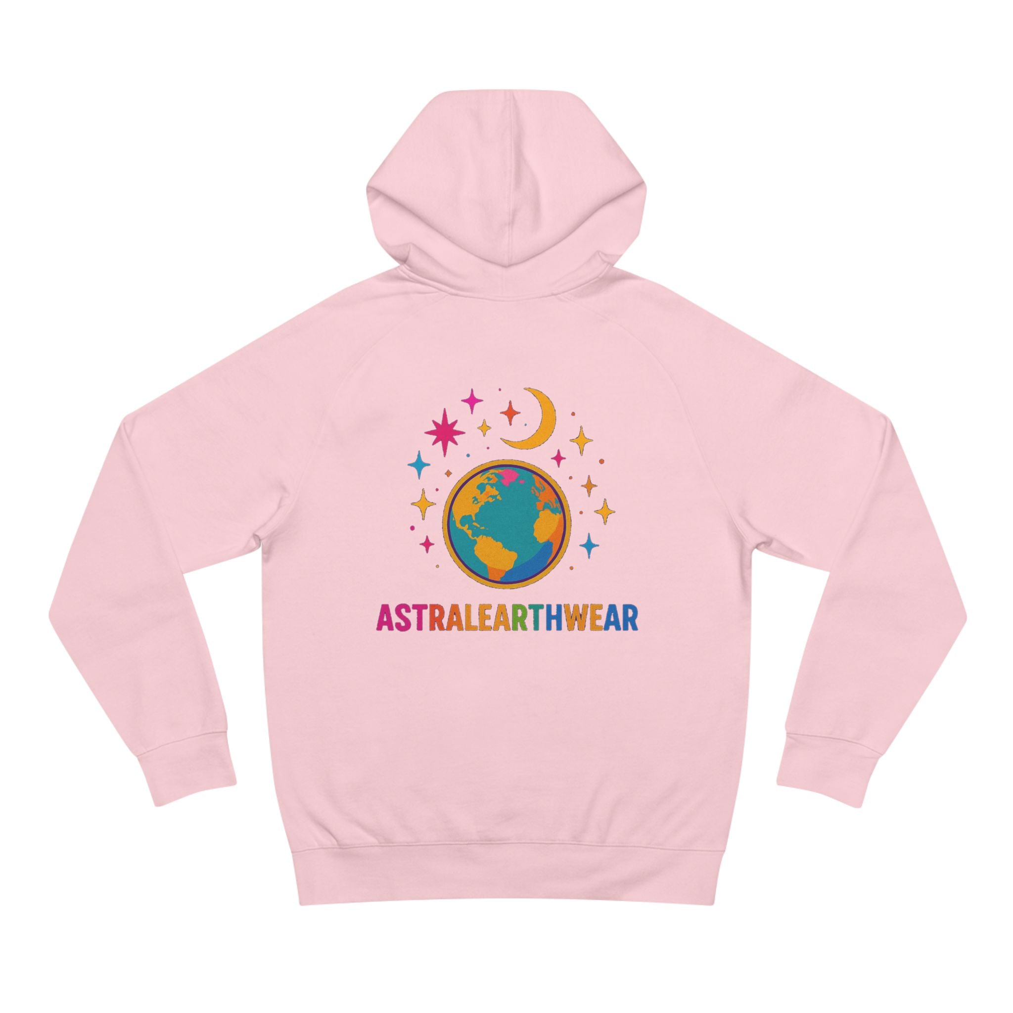 Astral Earthwear Unisex Hoodie, Cozy Gift for Space Lovers, Astrology Apparel, Everyday Sweatshirt, Ideal for Birthdays