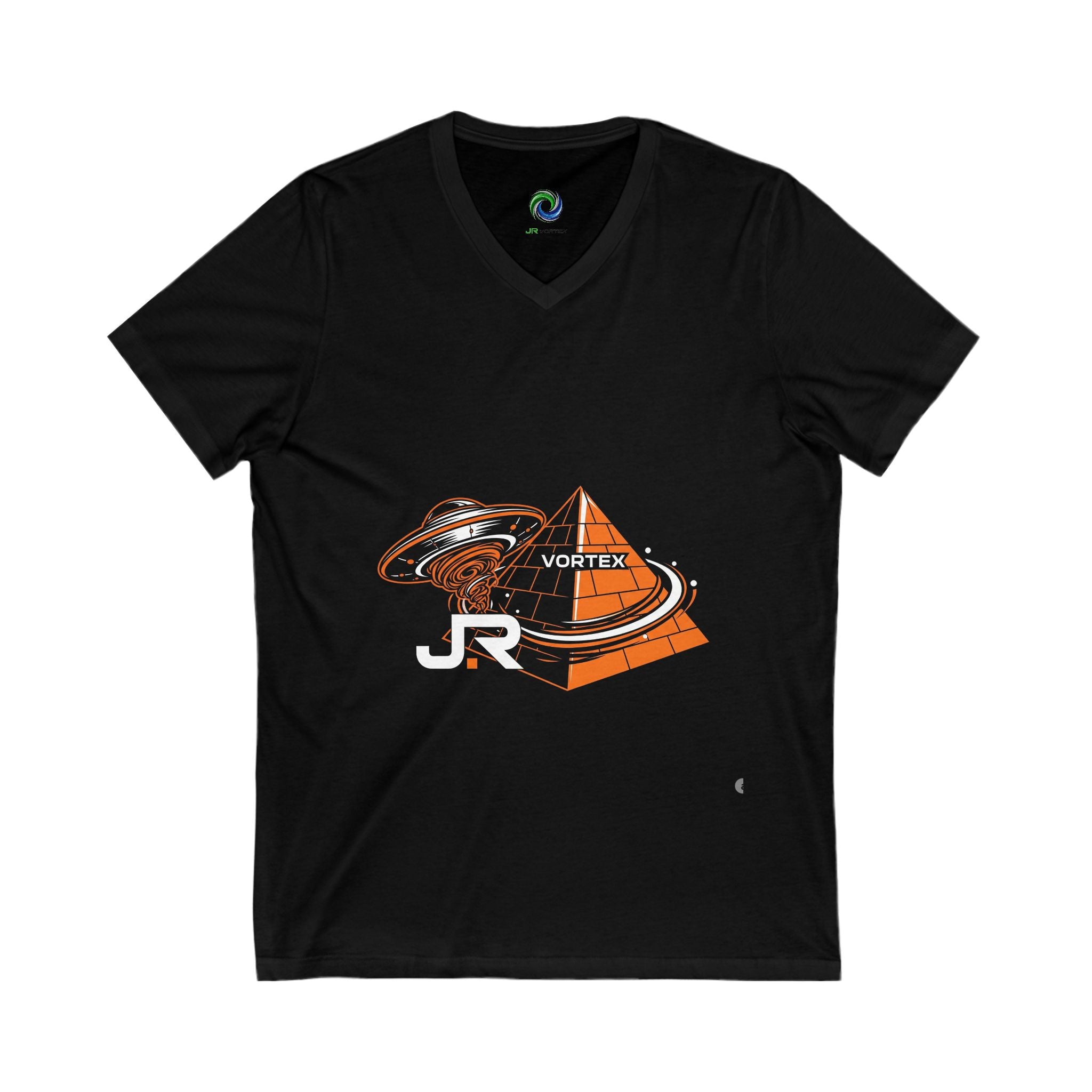 Unisex Jersey Short Sleeve V-Neck Tee