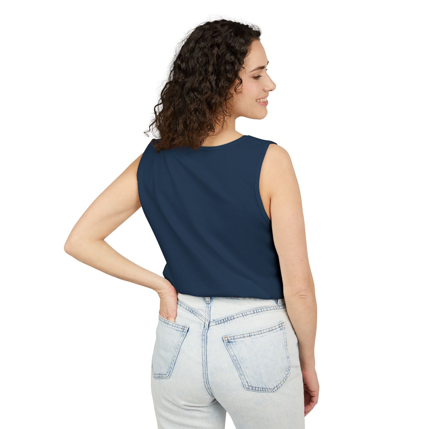 Pirate-Themed Unisex Tank Top | Casual Summer Wear, Beachwear, Gift for Adventurers, Festival Outfit, Astral Earthwear