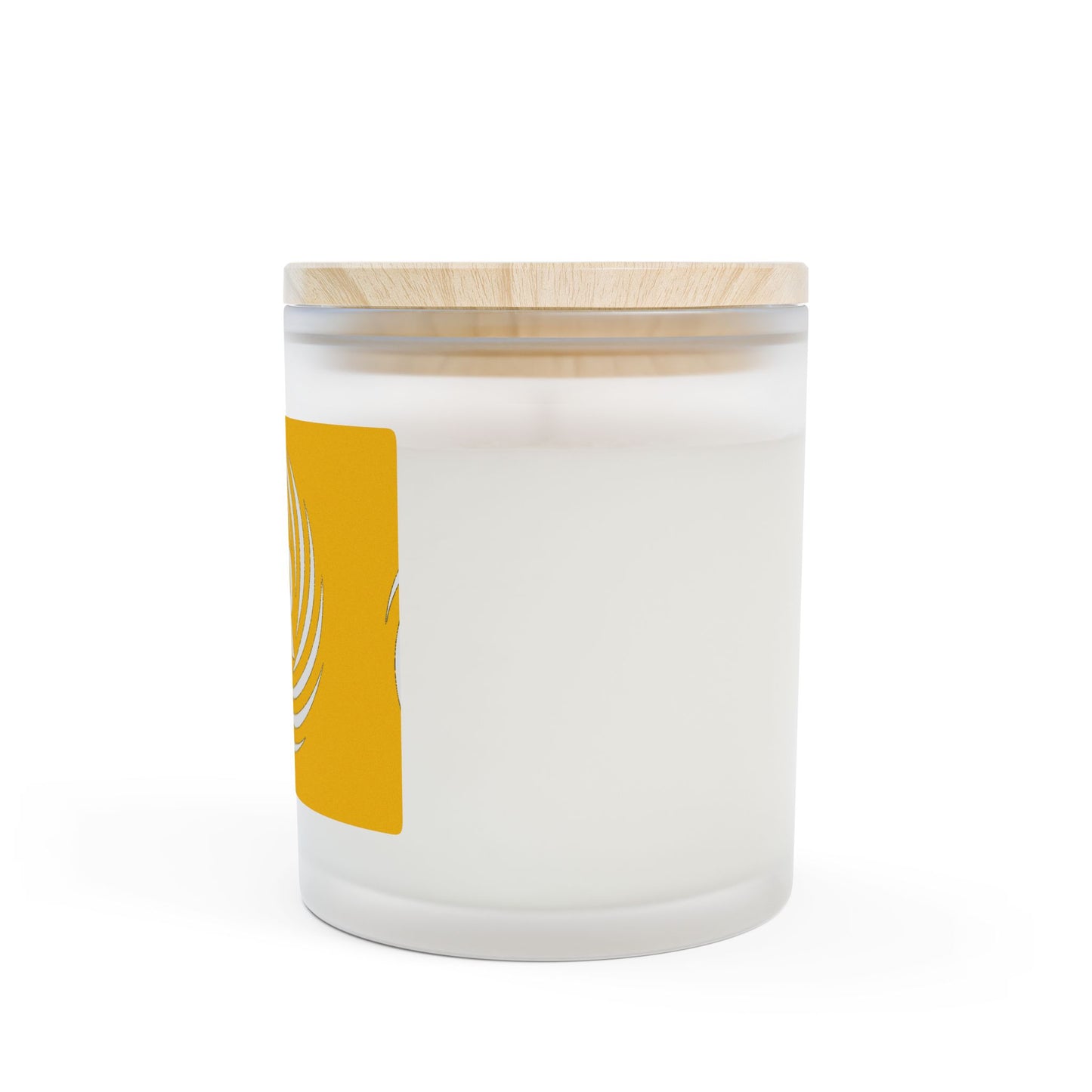 Cozy Escape: Frosted Glass Candle, Aromatic Home Decor, Relaxation Gift, Gift for Her, Self-Care Essential