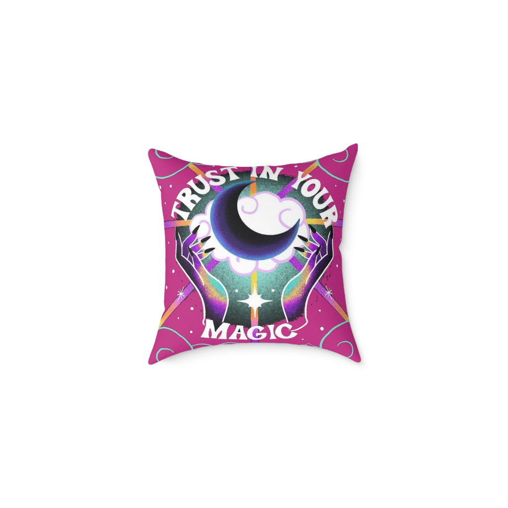 Square Poly Canvas Pillow