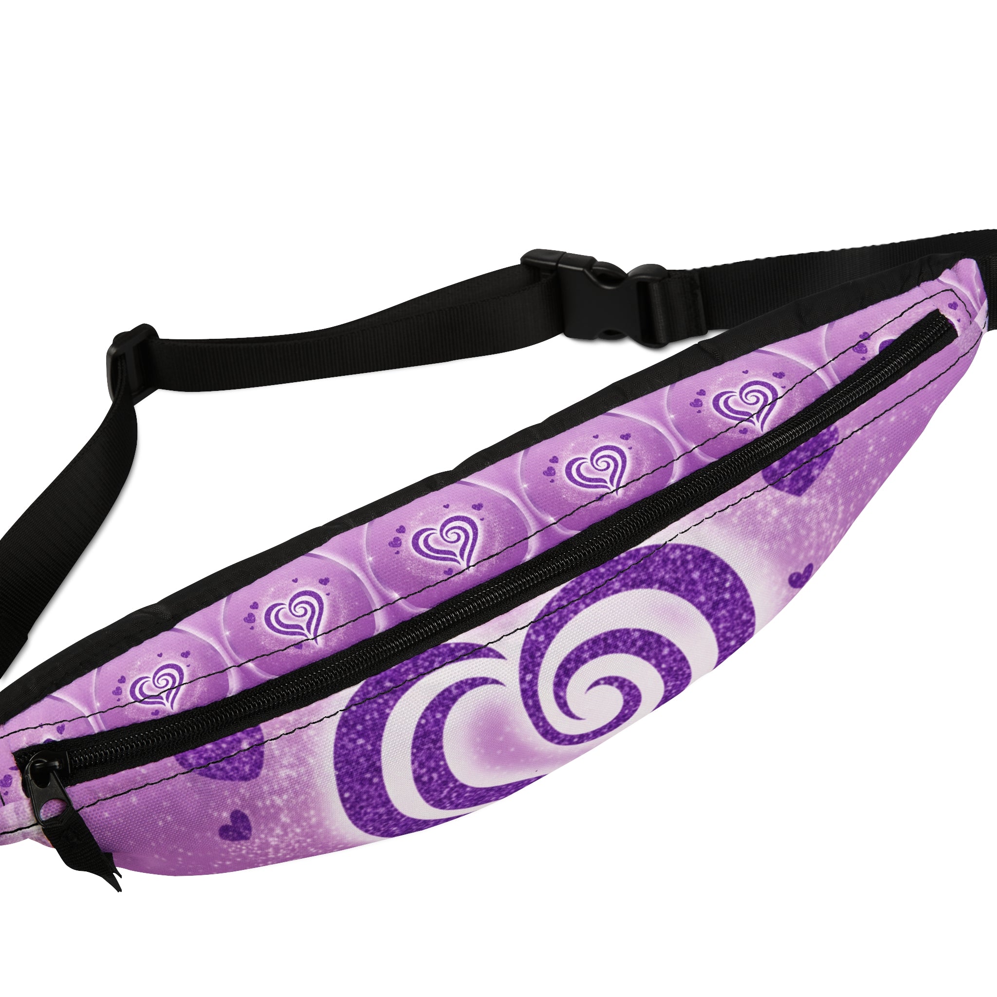 Heart Pattern Fanny Pack - Cute Festival Bag, Everyday Use, Gift, Travel Accessory, Love Design