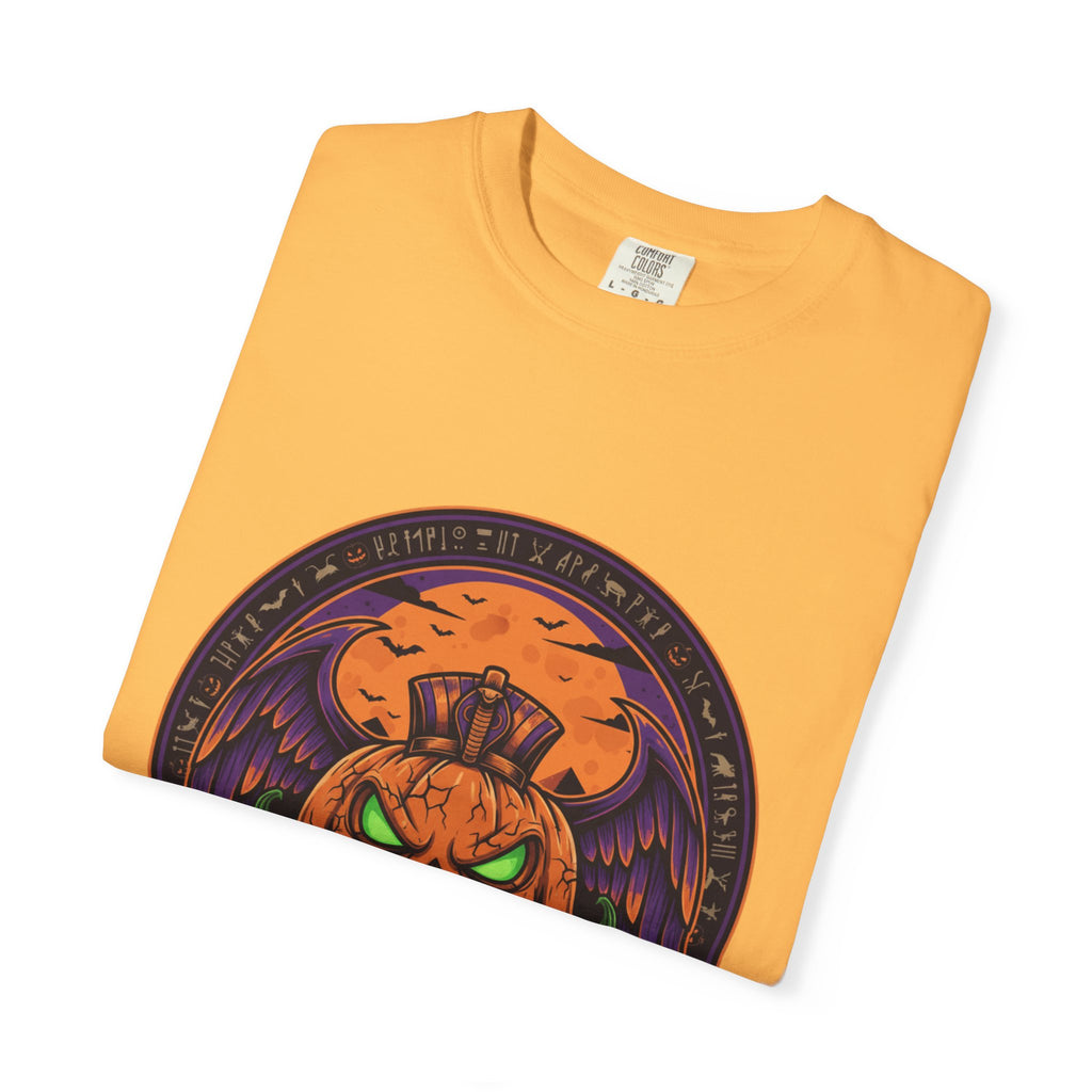 Harvest of Horrors Unisex T-shirt | Halloween Apparel, Spooky Graphic Tee, Fall Fashion, Pumpkin Shirt, October Outfit
