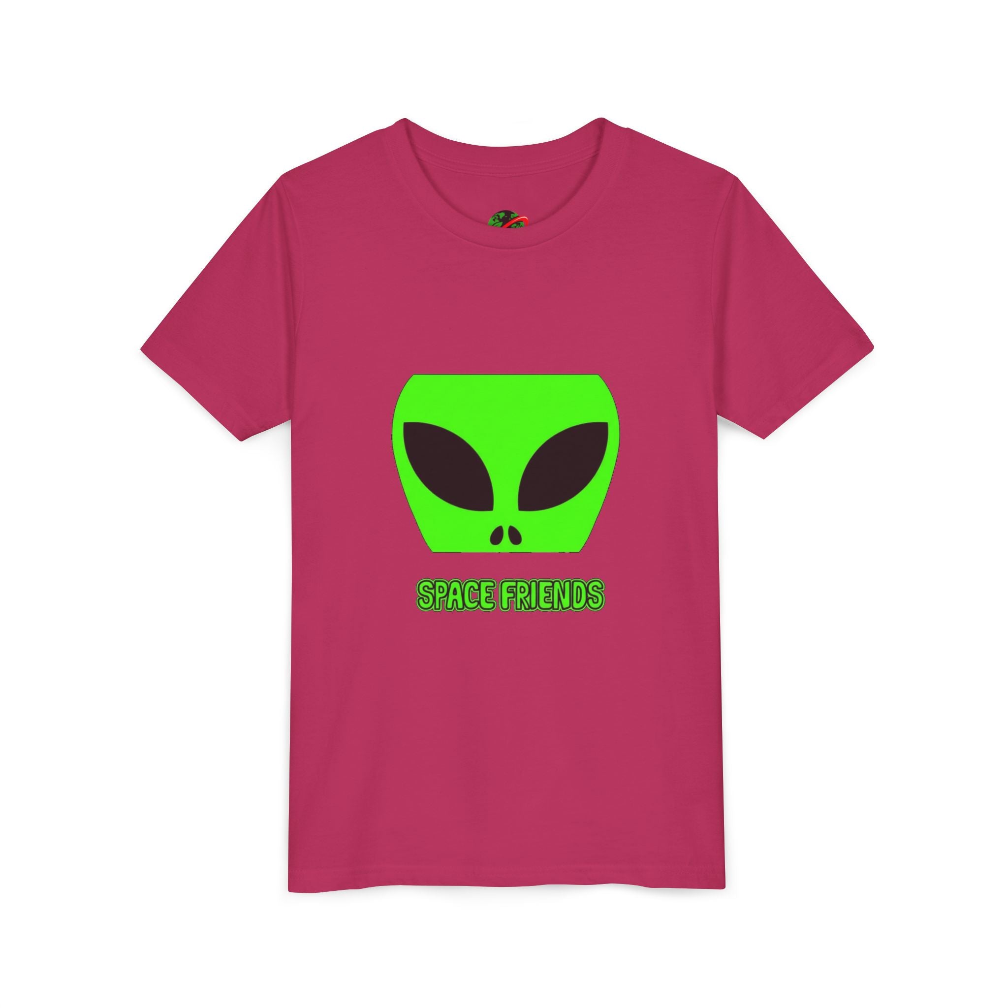 Space Friends Youth Tee, Alien Graphic T-Shirt, Fun Kids Tee, Science Fiction Gift, Space Lover Shirt