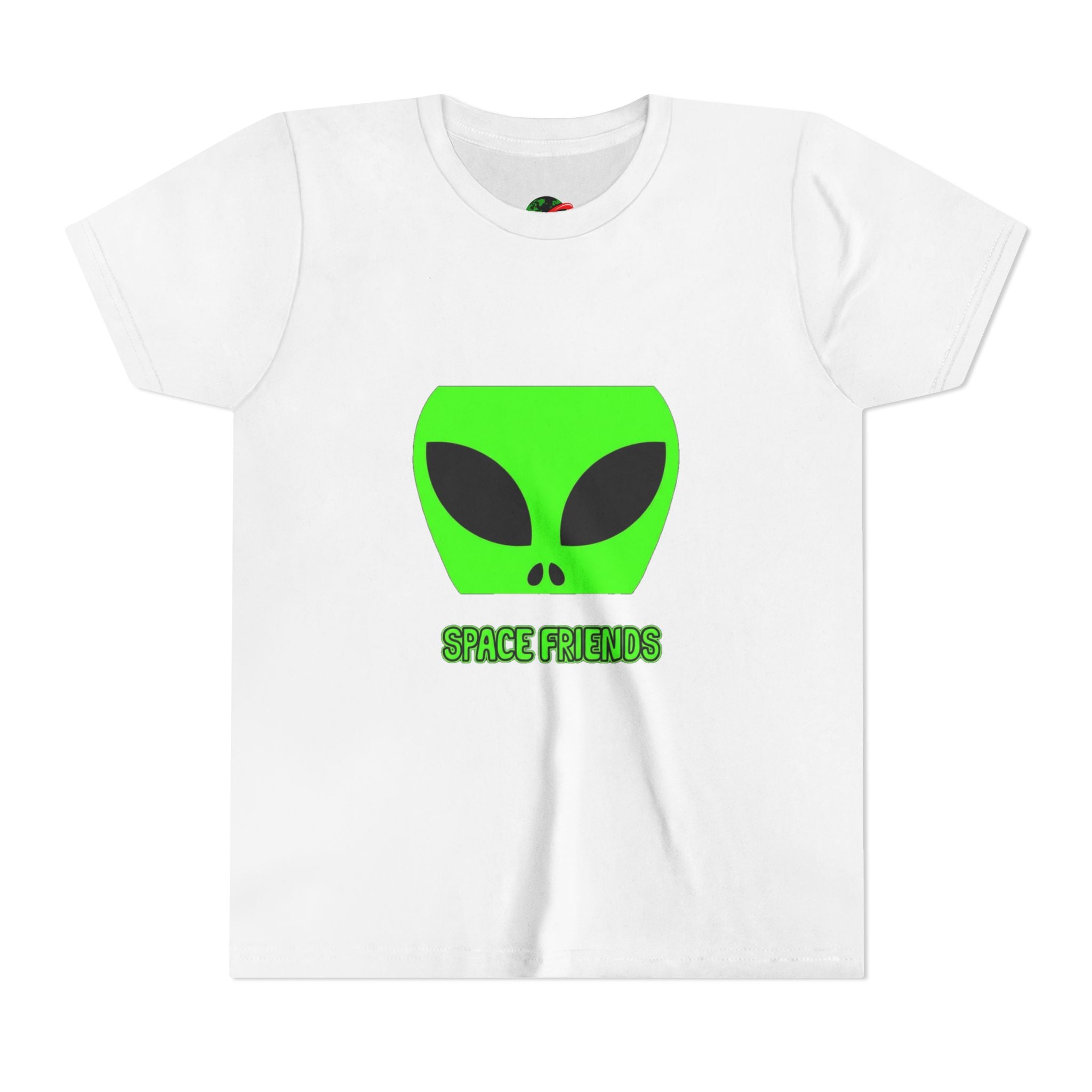 Space Friends Youth Tee, Alien Graphic T-Shirt, Fun Kids Tee, Science Fiction Gift, Space Lover Shirt