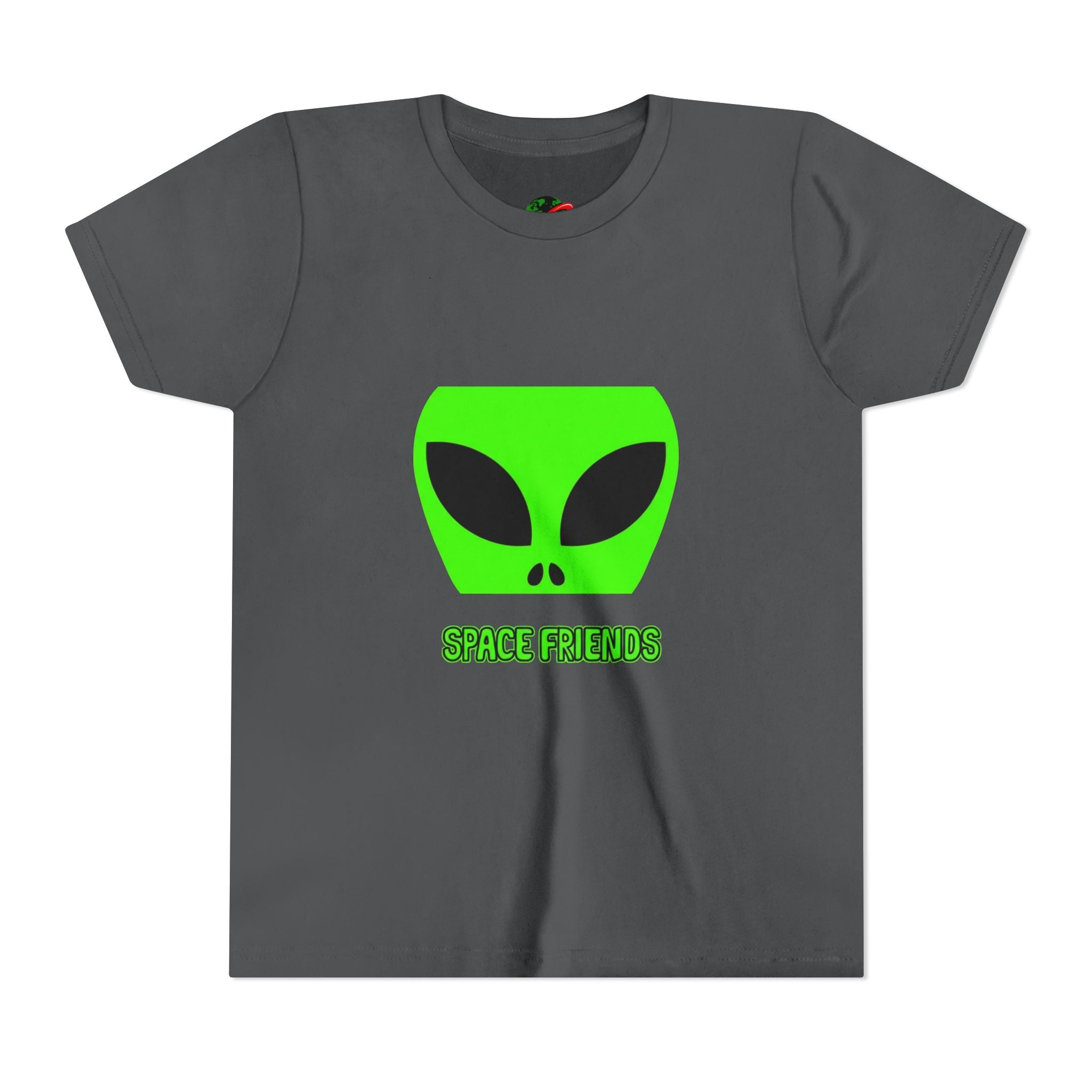 Space Friends Youth Tee, Alien Graphic T-Shirt, Fun Kids Tee, Science Fiction Gift, Space Lover Shirt