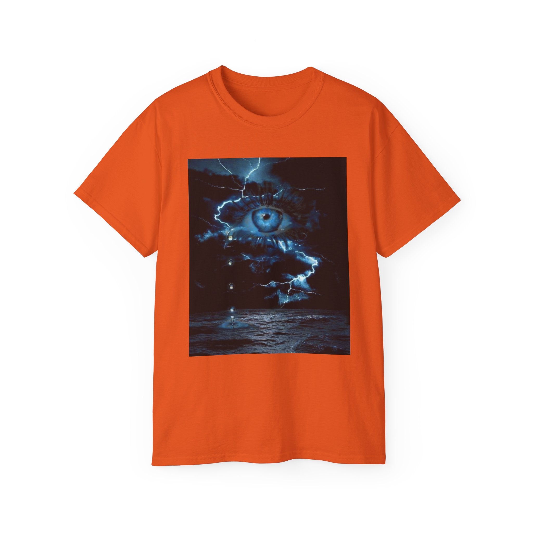 Mystical Eye Graphic Tee, Unisex Cotton T-Shirt, Spiritual Shirt, Casual Wear for Art Lovers, Gift for Birthdays, Festivals