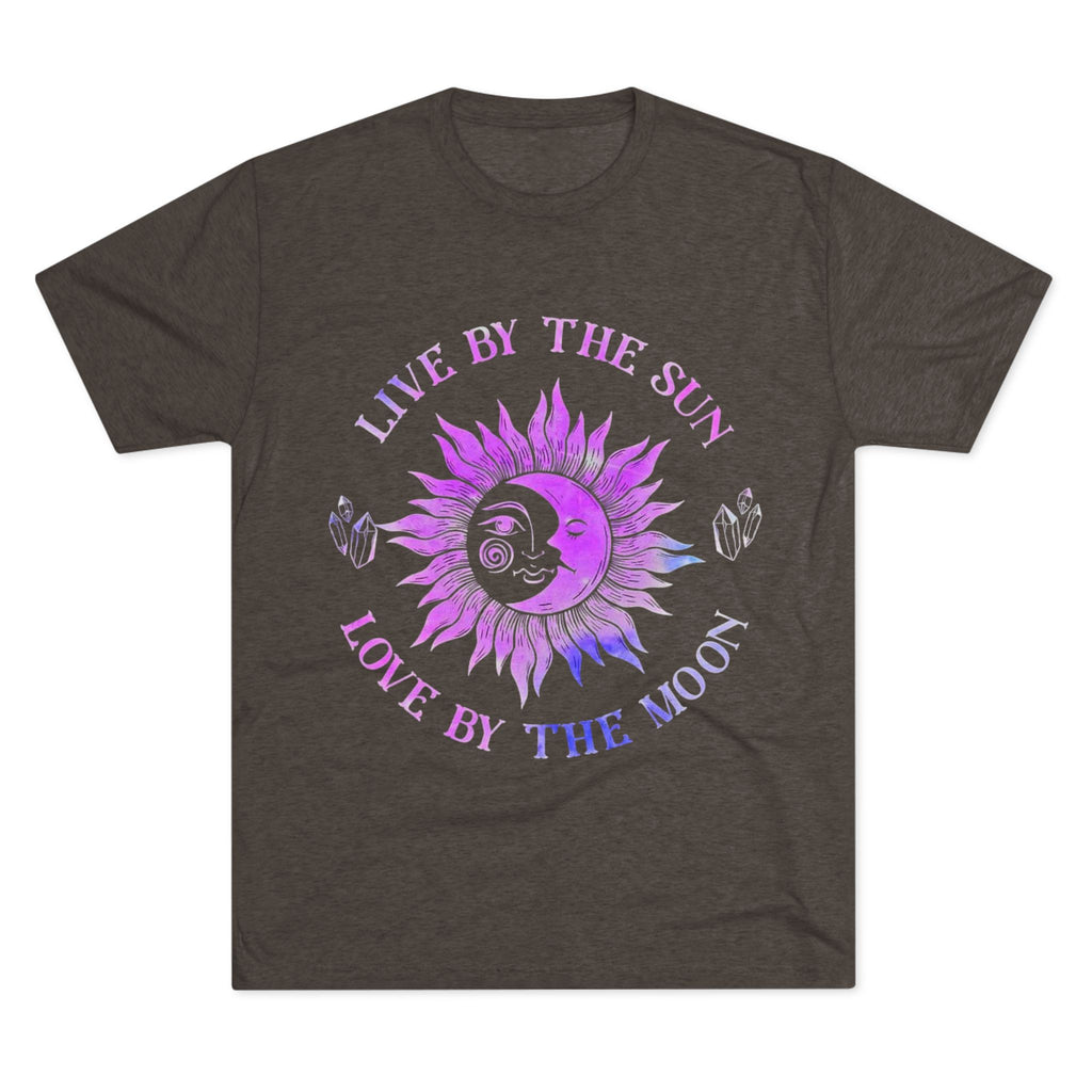 Live By The Sun, Love By The Moon T-Shirt, Unisex Graphic Tee, Astrology Shirt, Spiritual Apparel, Gift for Star Lovers