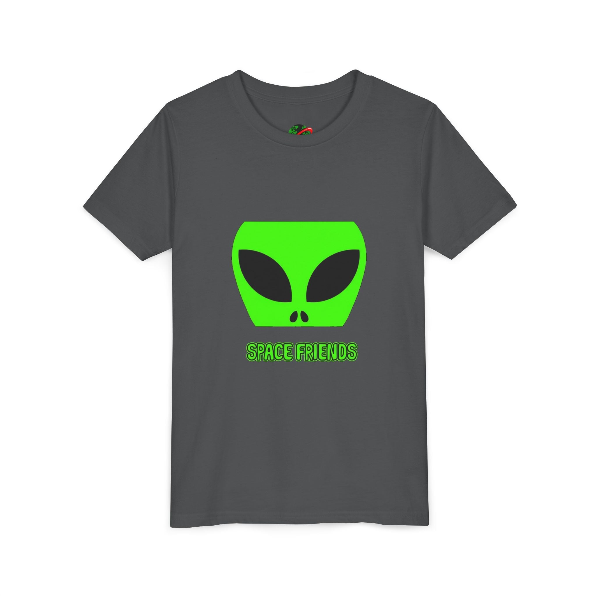 Space Friends Youth Tee, Alien Graphic T-Shirt, Fun Kids Tee, Science Fiction Gift, Space Lover Shirt