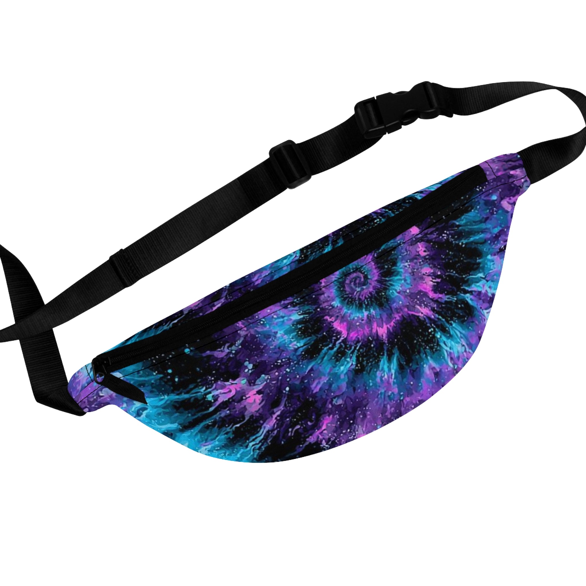 Colorful Tie-Dye Fanny Pack, Boho Bag, Festival Accessory, Travel Essentials, Outdoor Gear, Vibrant Waist Bag