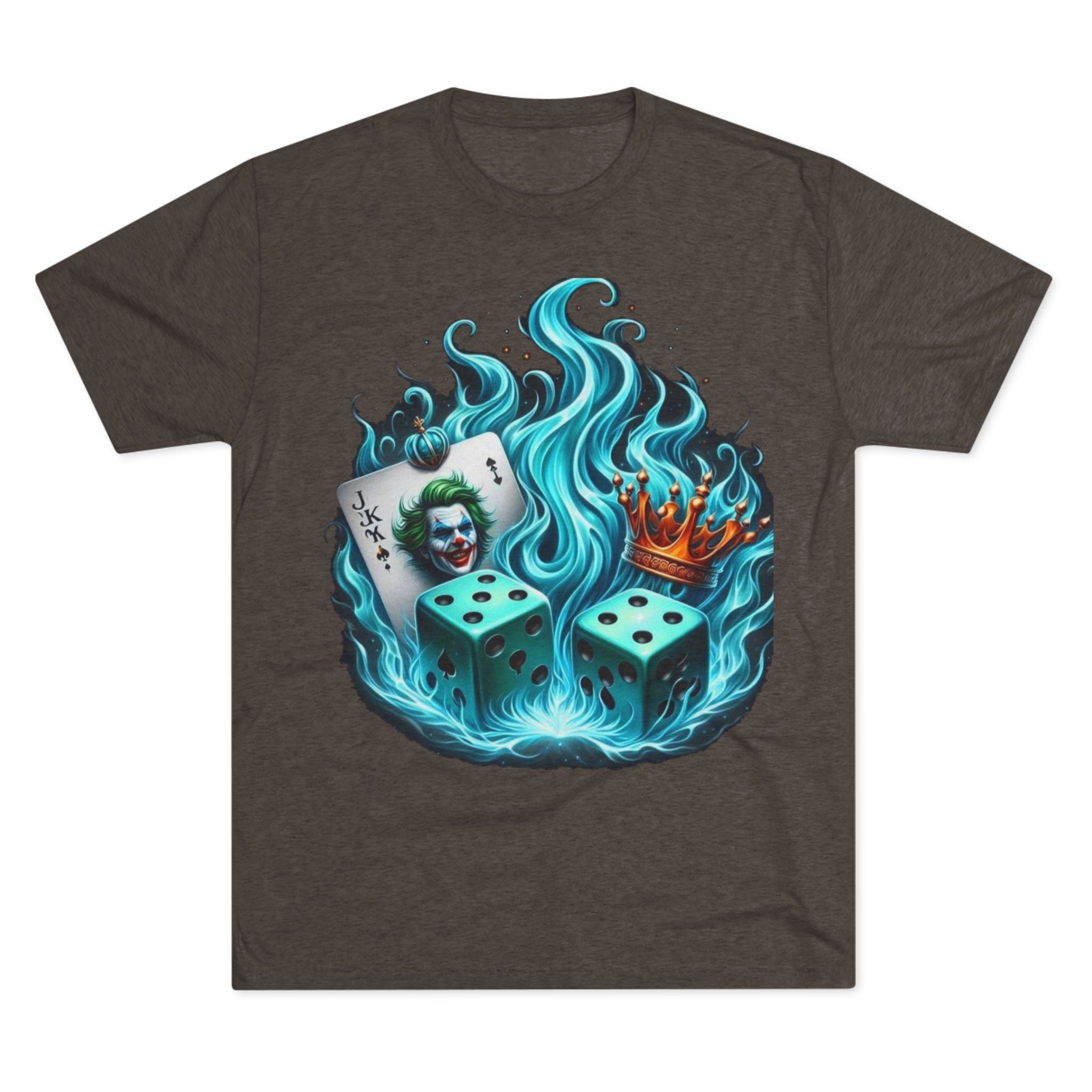 Gaming-Inspired Crew Tee: Joker Design, Cool Graphic T-Shirt, Casual Wear for Gamers, Perfect Gift for Game Night, Unique Collectible