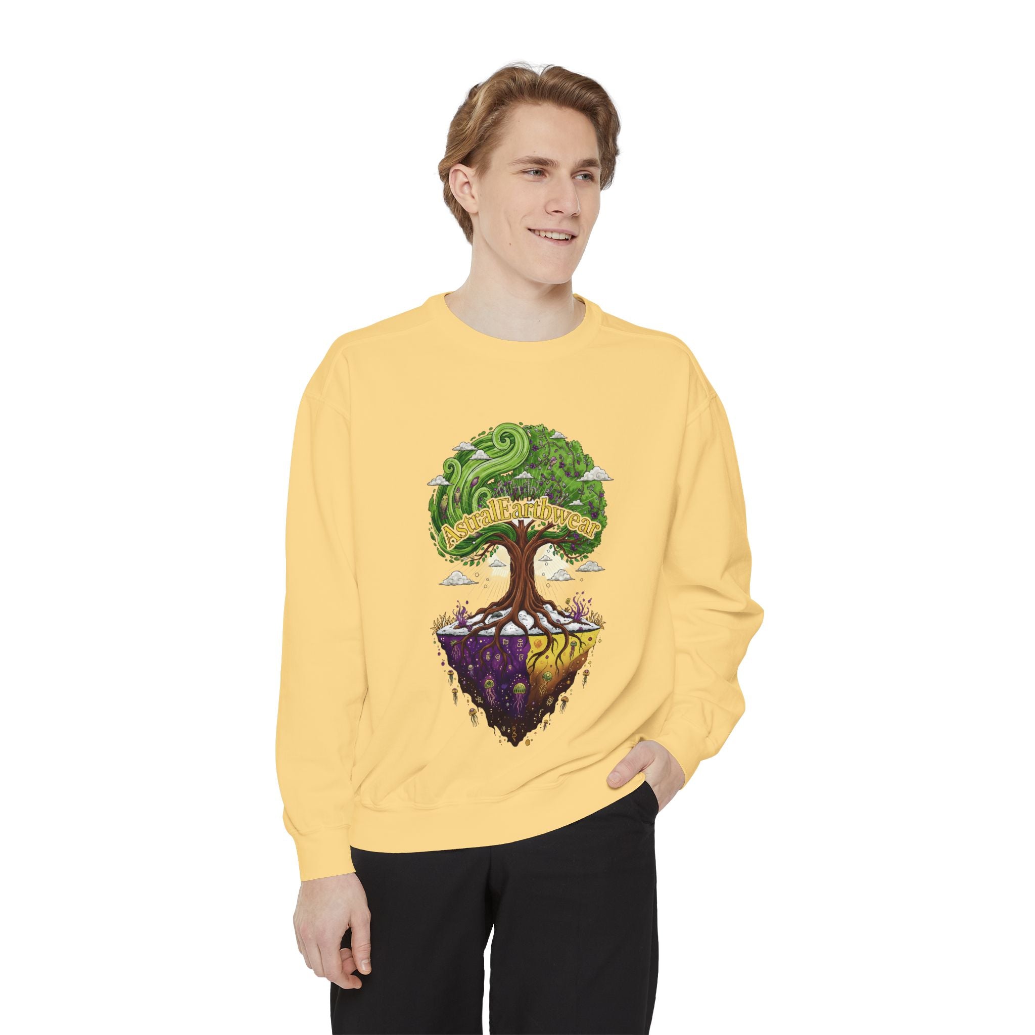 Unisex Garment-Dyed Sweatshirt