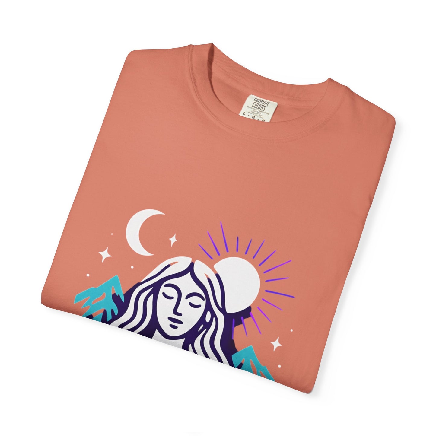 Astrology-Inspired Unisex Garment-Dyed T-Shirt, Celestial Graphic Tee, Retro Mountain T-Shirt, Festival Wear, Boho Vibe Shirt, Summer [...]