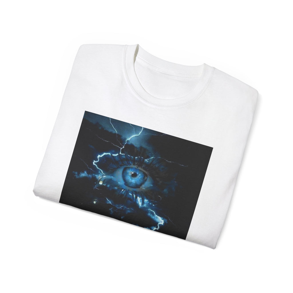 Mystical Eye Graphic Tee, Unisex Cotton T-Shirt, Spiritual Shirt, Casual Wear for Art Lovers, Gift for Birthdays, Festivals