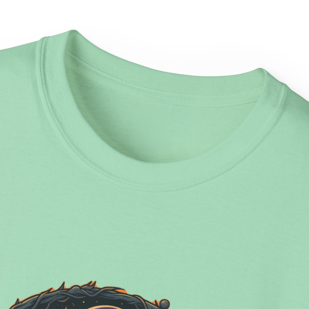 Astral Earthwear Pumpkin Graphic Unisex Tee, Halloween Shirt, Fall Outfit, Casual Wear, Spooky T-Shirt, Unique Gift Idea