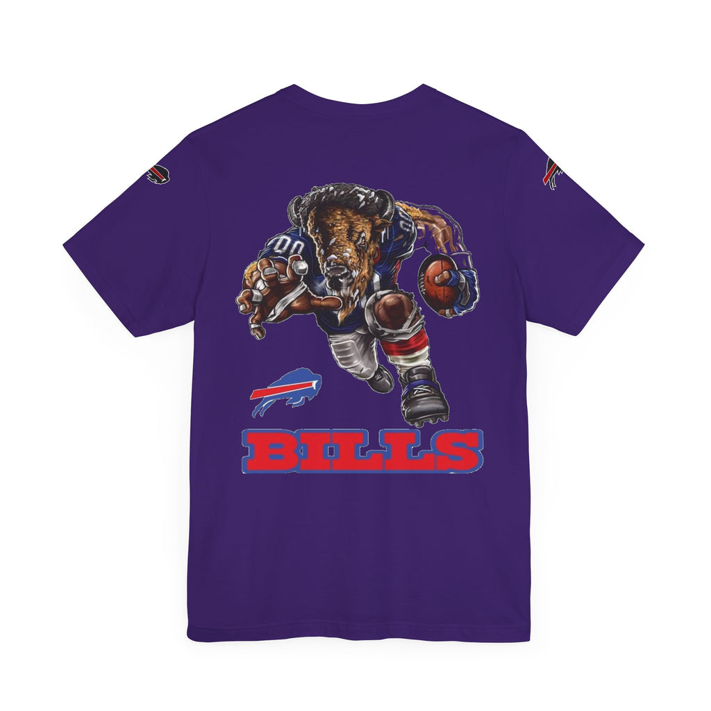 New York City & Bills Graphic Tee - Unisex Jersey Short Sleeve Shirt for Sports Fans