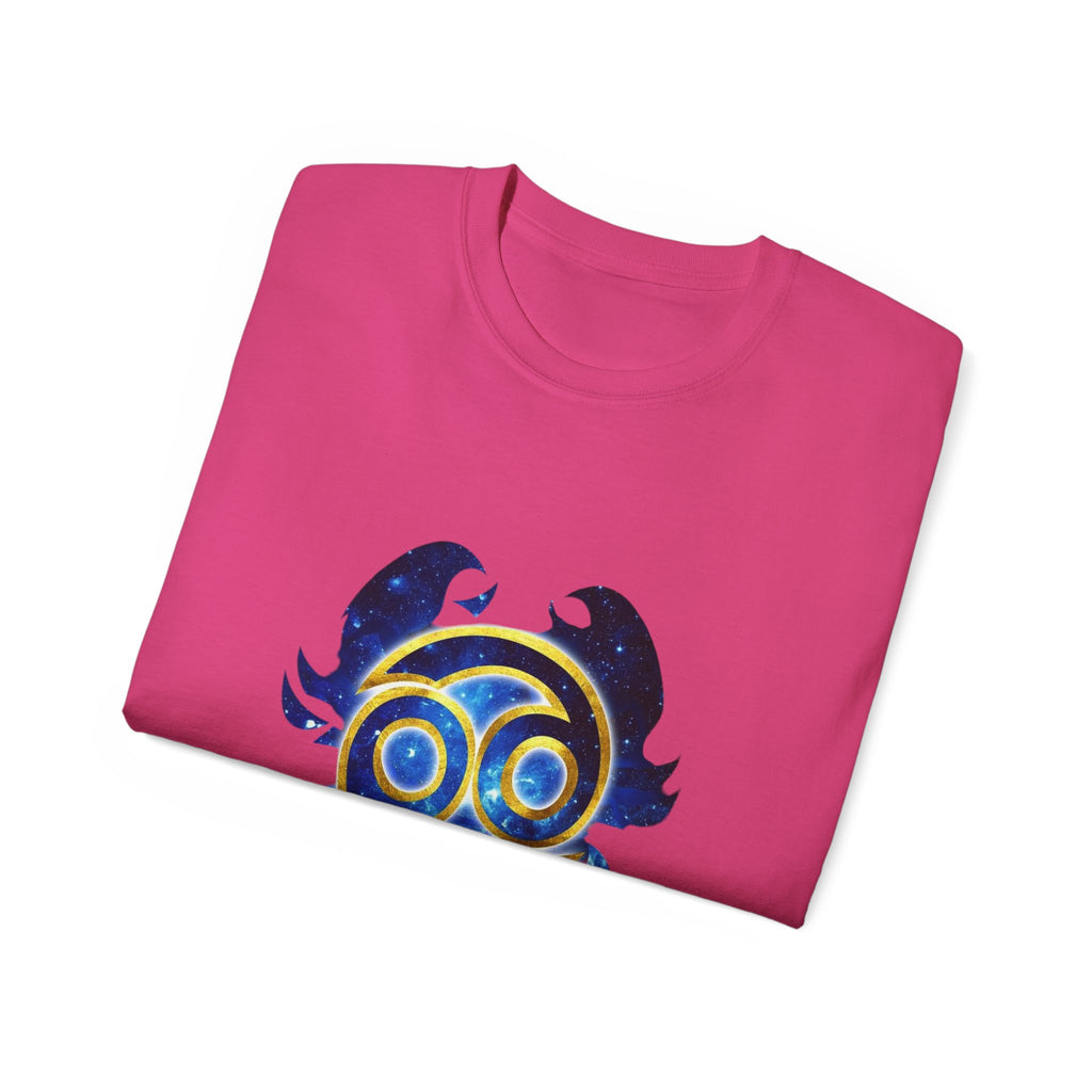 Cancer Zodiac Tee, Unisex Cotton T-Shirt, Astrology Gift, Horoscope Shirt, Birthday Outfit, Celestial Apparel