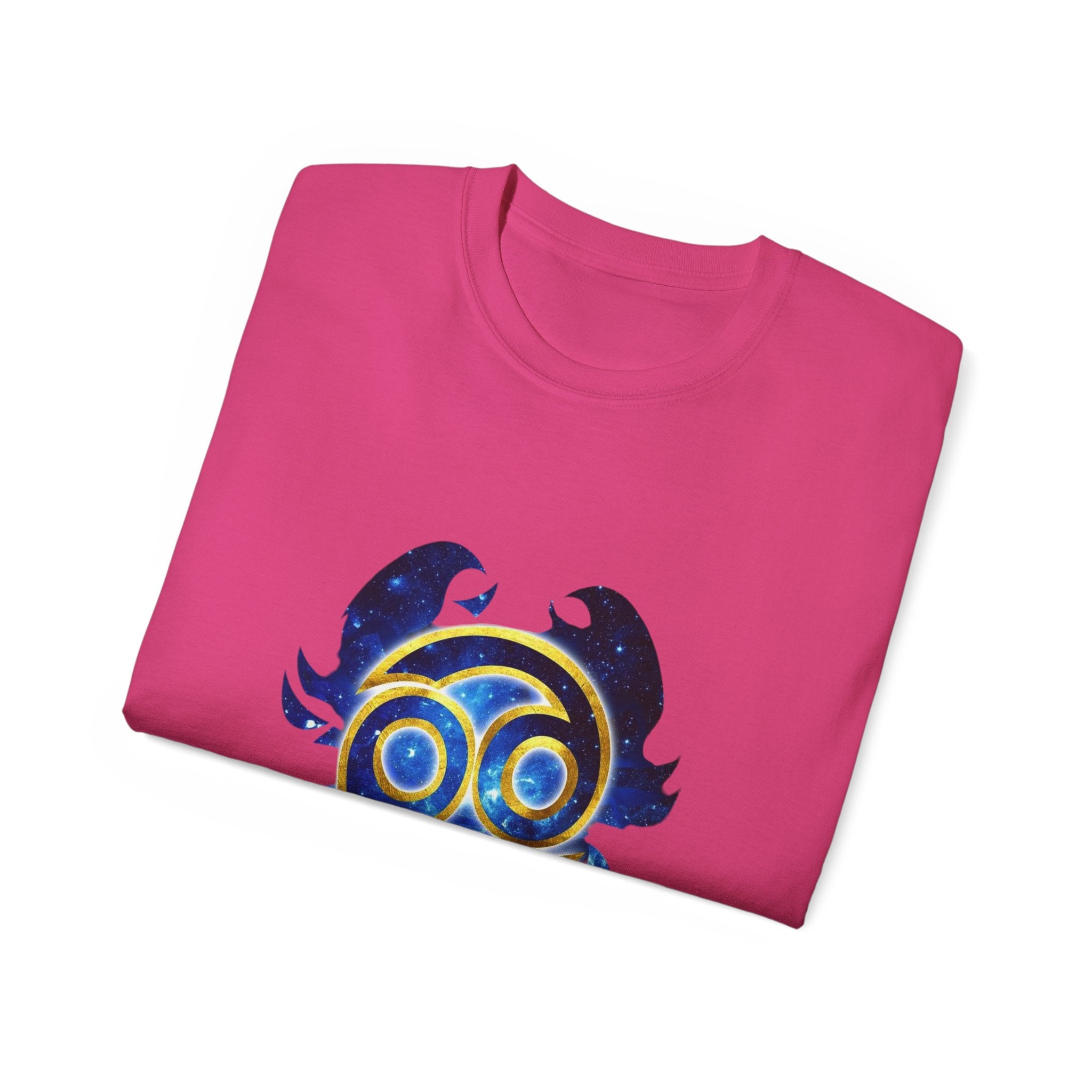 Cancer Zodiac Tee, Unisex Cotton T-Shirt, Astrology Gift, Horoscope Shirt, Birthday Outfit, Celestial Apparel