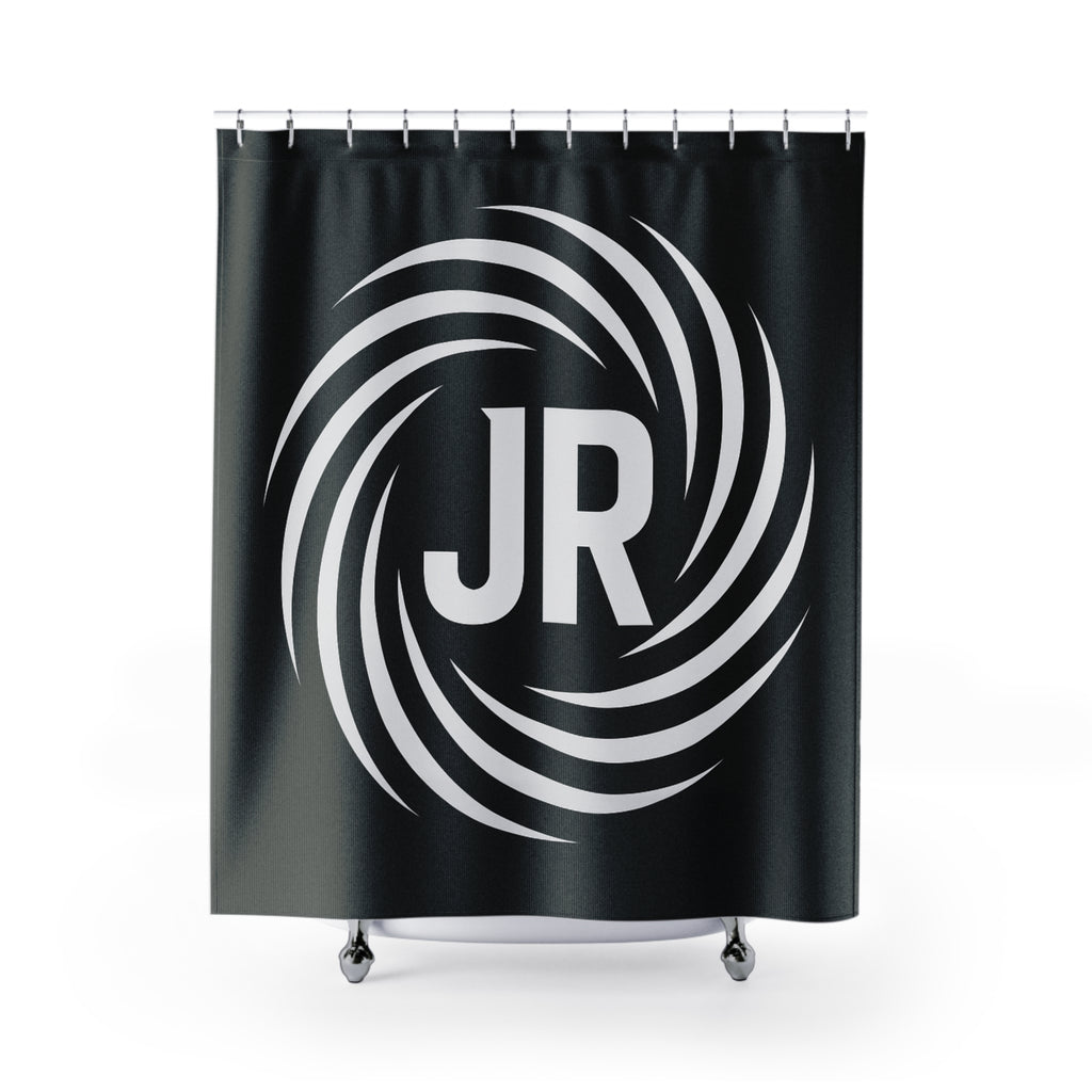 Personalized Monogram Shower Curtain with Modern Design, Ideal for Bathroom Decor, Gift for Housewarming, Unique Home Accessory