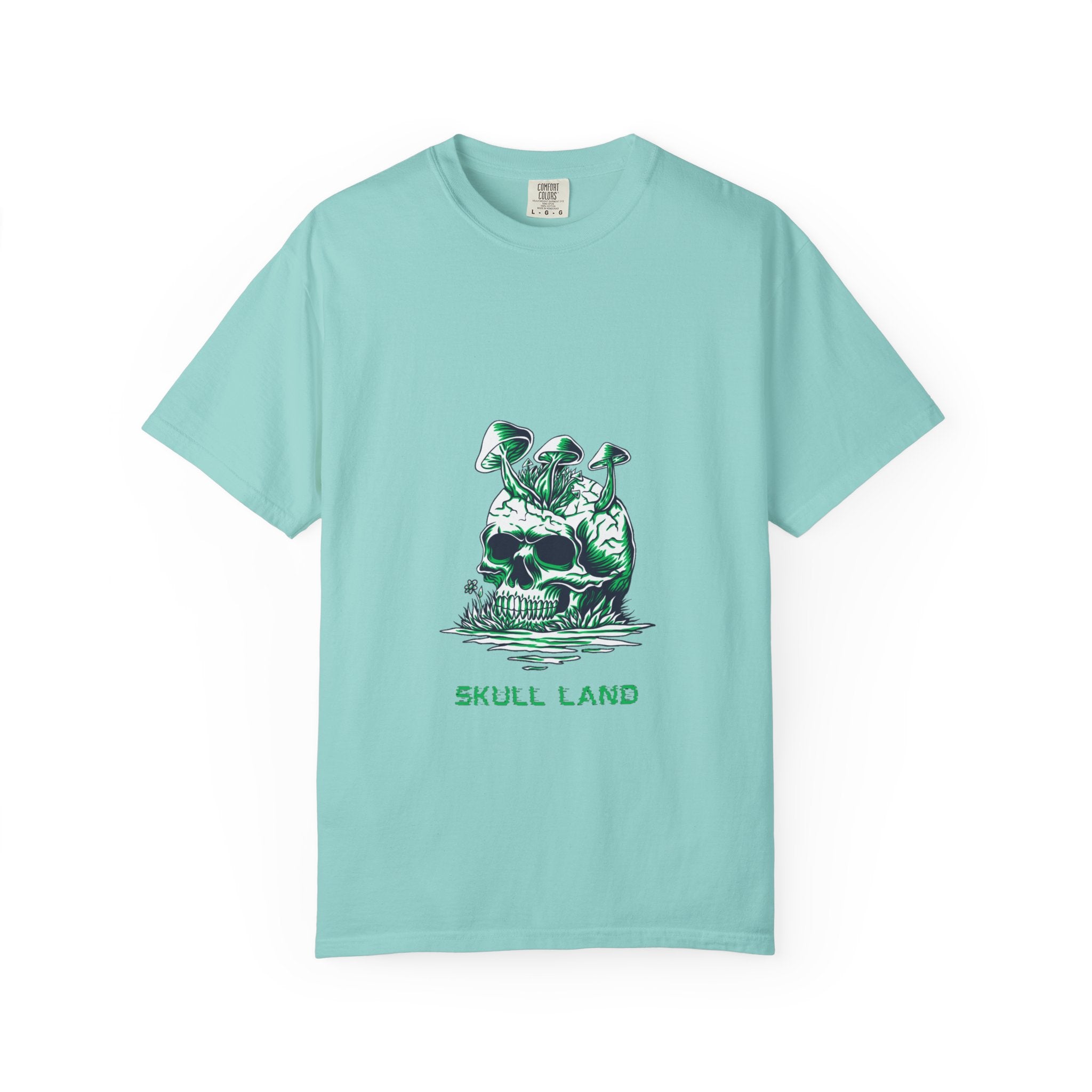 Unisex Skull Land T-Shirt - Cool Design for Eco-Conscious Trendsetters