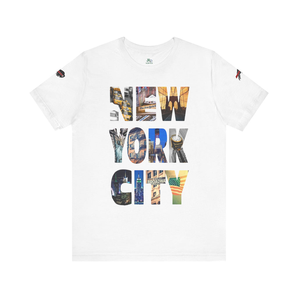 New York City & Bills Graphic Tee - Unisex Jersey Short Sleeve Shirt for Sports Fans
