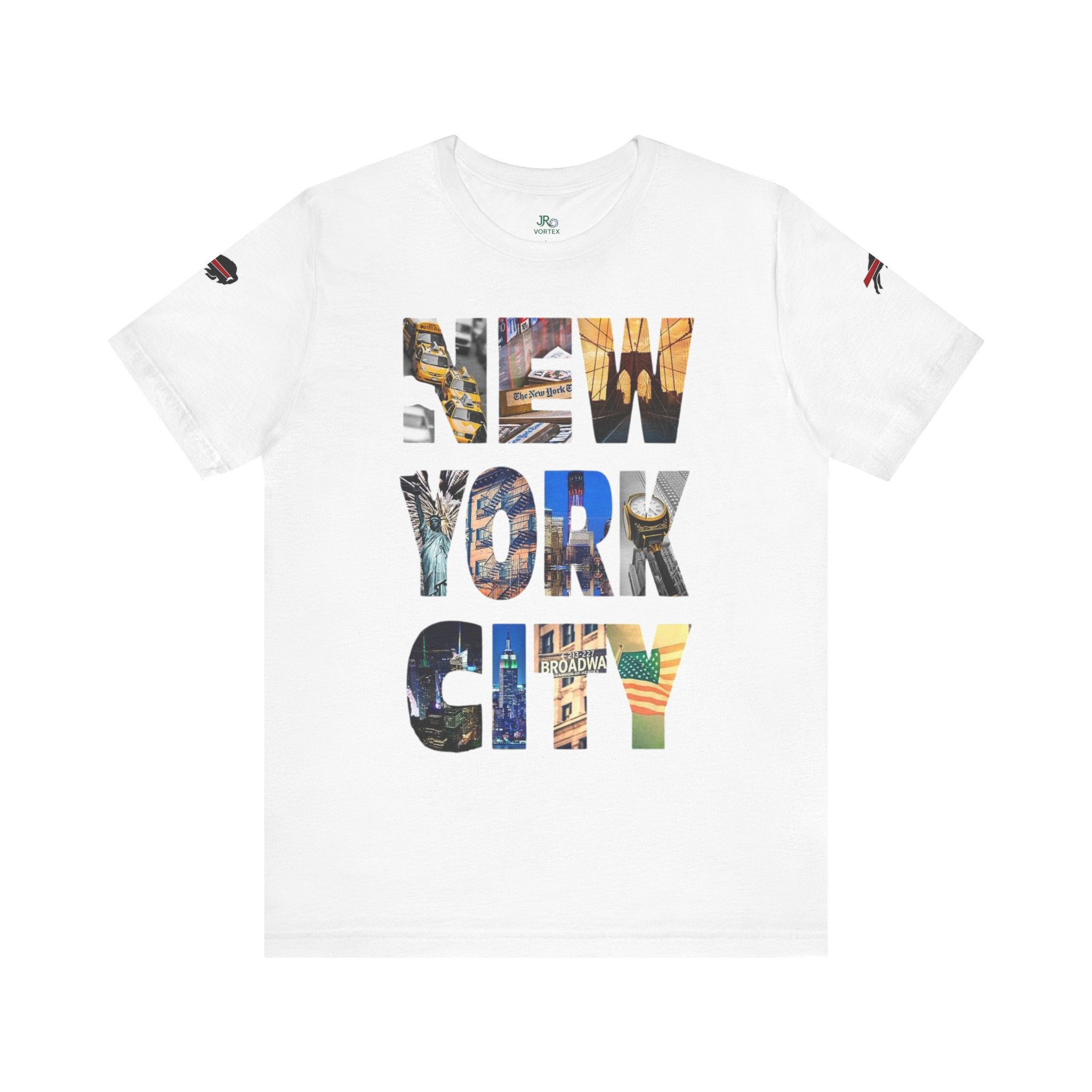 New York City & Bills Graphic Tee - Unisex Jersey Short Sleeve Shirt for Sports Fans