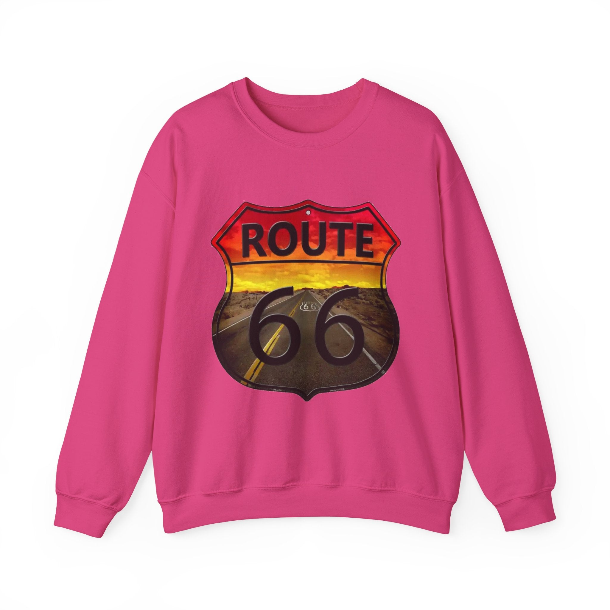 Route 66 Adventure Crewneck Sweatshirt - Unisex Heavy Blend™