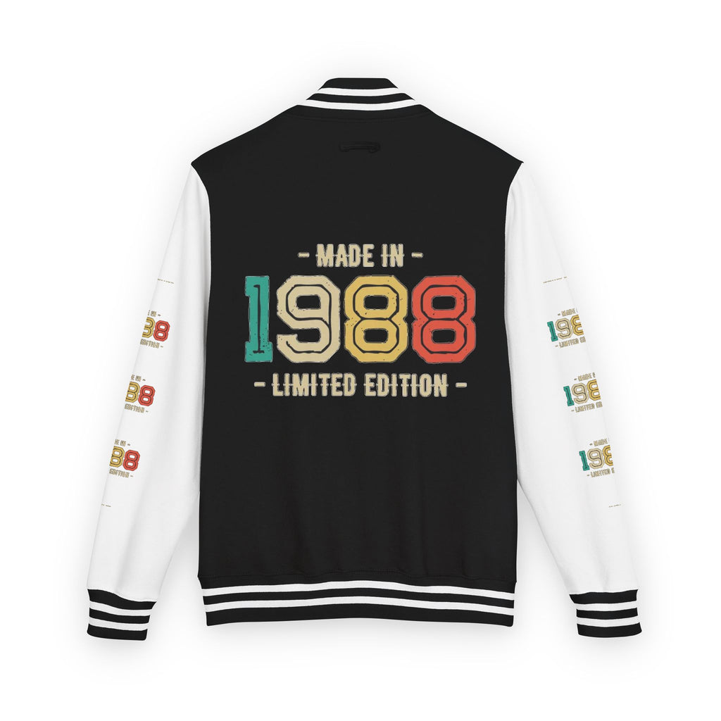 Unisex Heavyweight Letterman Jacket - Nostalgia & Comfort for 1980s Lovers, Perfect for Cozy Nights, Gifts for Birthdays, Class [...]