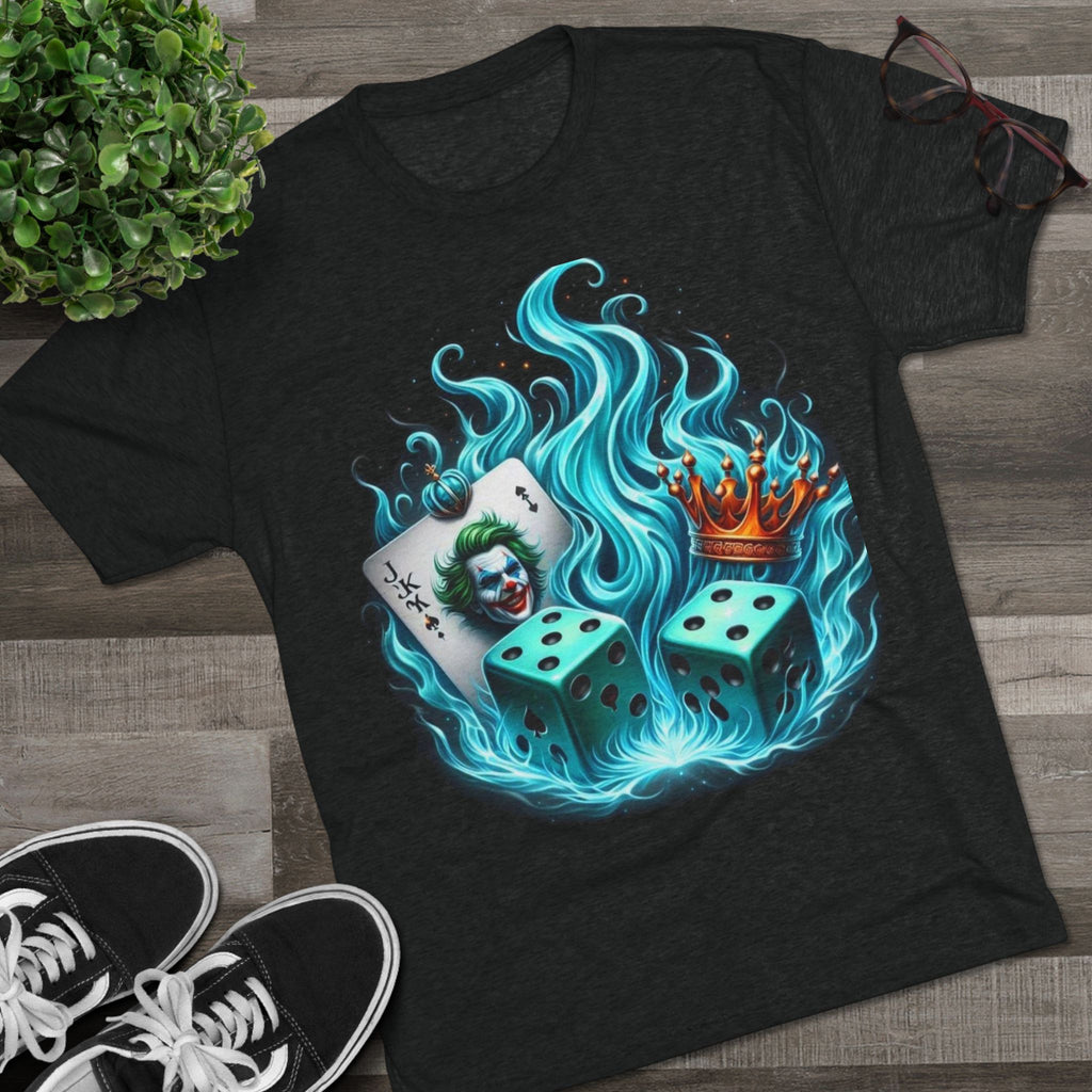 Gaming-Inspired Crew Tee: Joker Design, Cool Graphic T-Shirt, Casual Wear for Gamers, Perfect Gift for Game Night, Unique Collectible