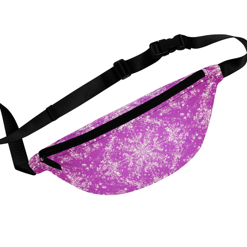 Trendy Purple Fanny Pack | Cute Adjustable Waist Bag for Festivals, Travel, Outdoor Adventures, Gift for Her, Everyday Use