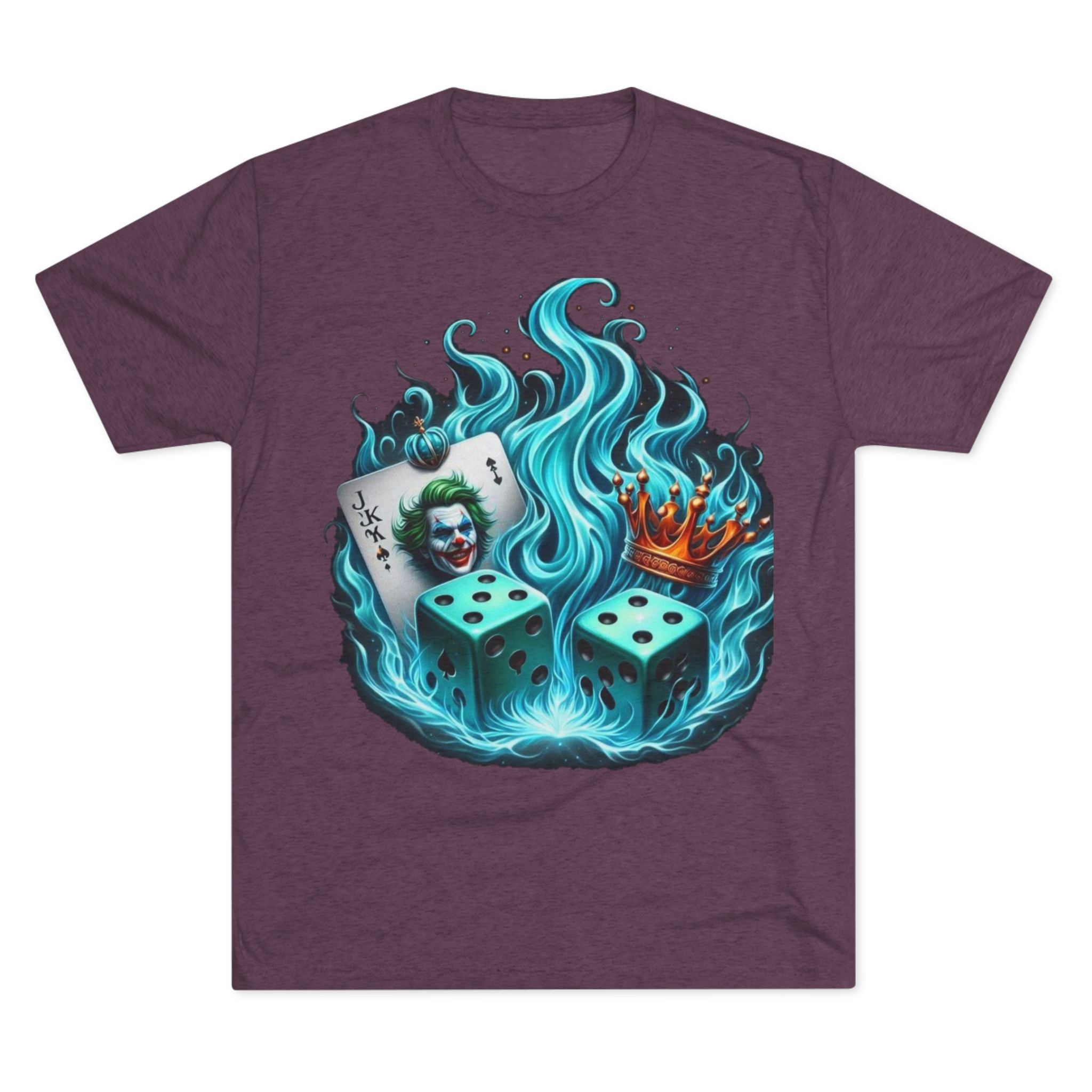 Gaming-Inspired Crew Tee: Joker Design, Cool Graphic T-Shirt, Casual Wear for Gamers, Perfect Gift for Game Night, Unique Collectible