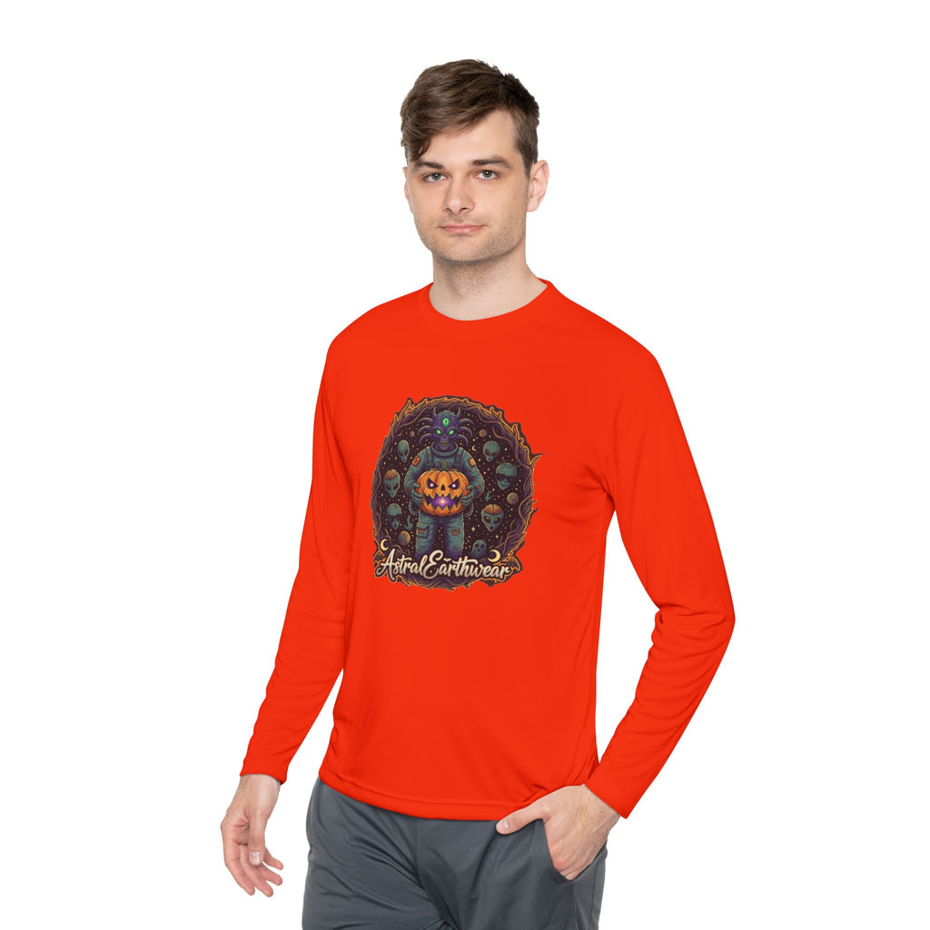 Autumn Vibes Long Sleeve Tee - Cozy Unisex Shirt, Fall Fashion, Halloween Ready, Perfect Gift for Pumpkin Lovers, Seasonal Comfort