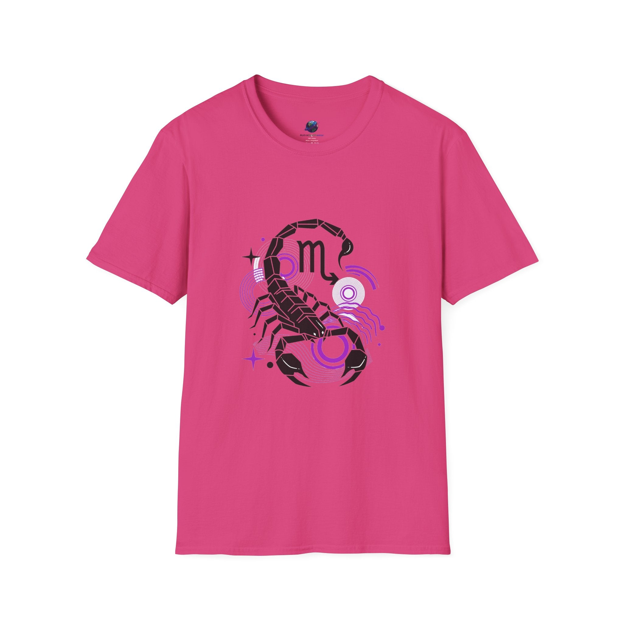 Scorpio Zodiac T-Shirt | Astrology Gift, Horoscope Tee, Unisex Softstyle Shirt, Birthday Present, Horoscope Apparel
