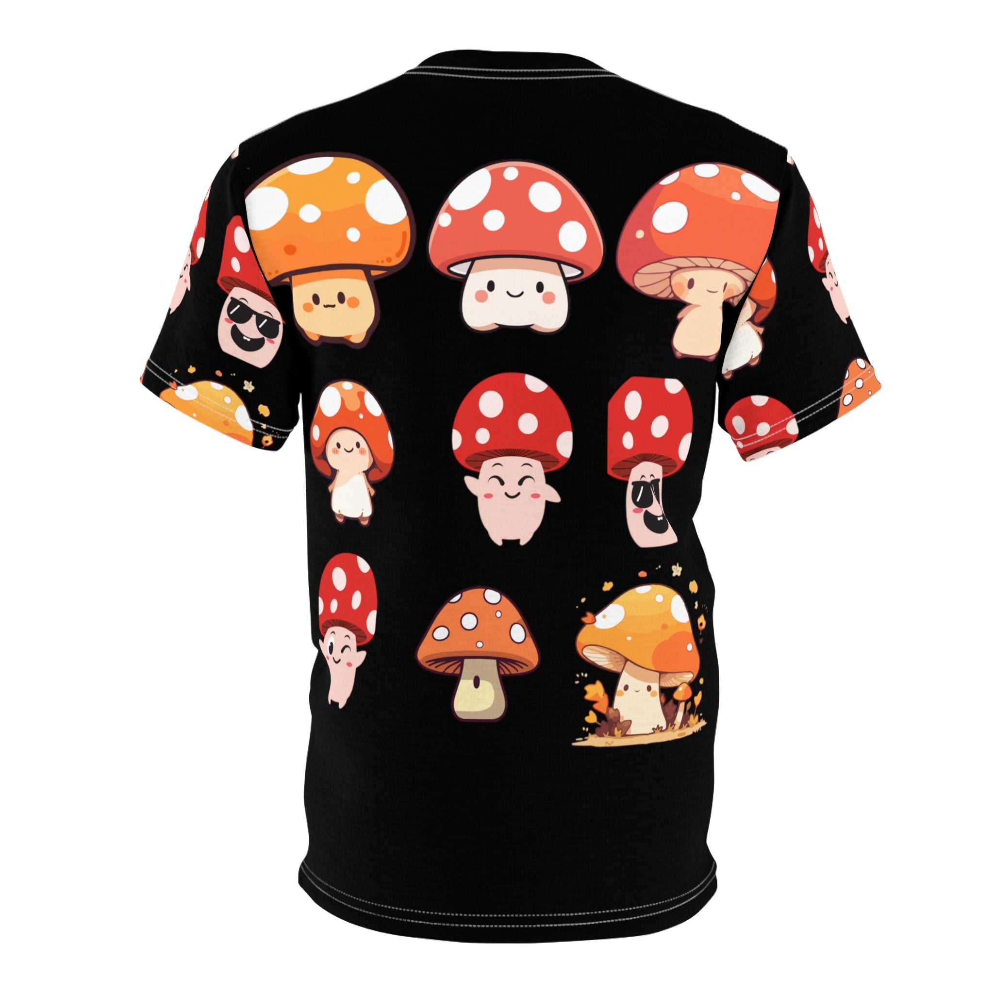 Fun Mushroom Design Unisex Tee - Cute & Whimsical Graphic T-Shirt for Casual Wear