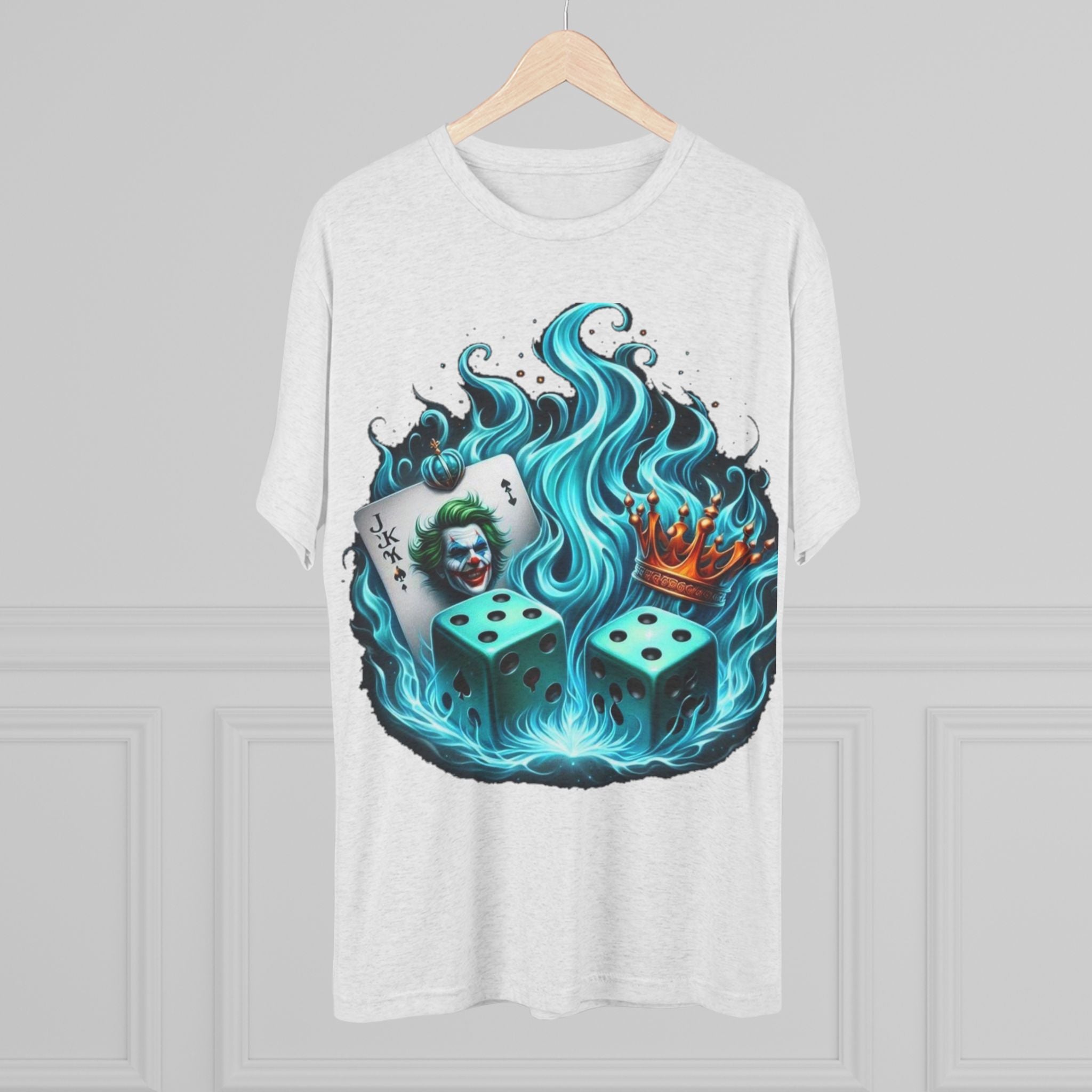 Gaming-Inspired Crew Tee: Joker Design, Cool Graphic T-Shirt, Casual Wear for Gamers, Perfect Gift for Game Night, Unique Collectible