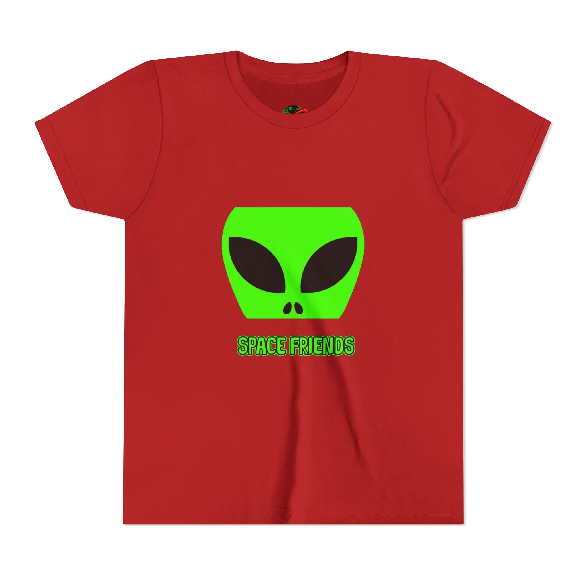 Space Friends Youth Tee, Alien Graphic T-Shirt, Fun Kids Tee, Science Fiction Gift, Space Lover Shirt