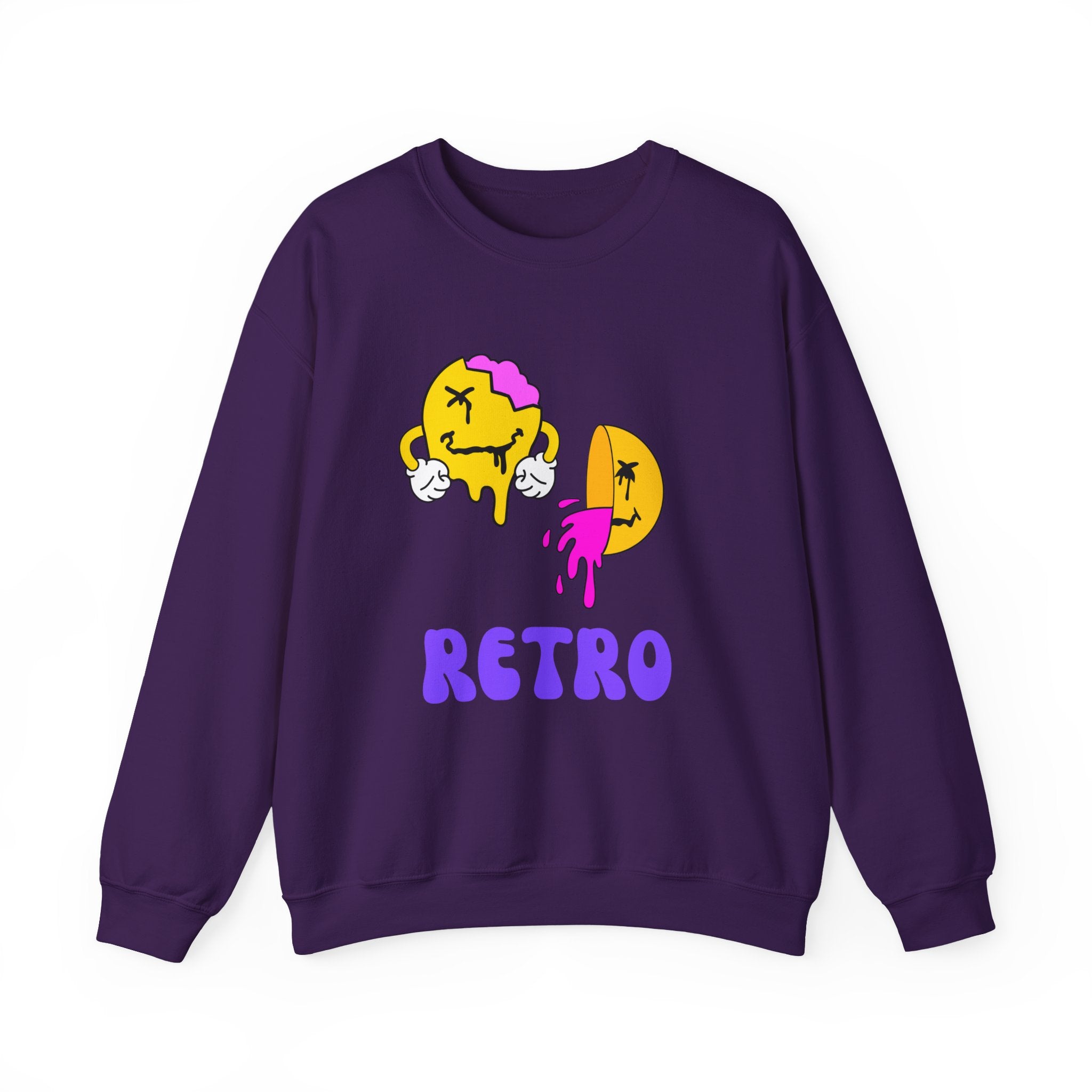 Retro Vibes Sweatshirt, Vintage Crewneck Jumper, 90s Style Pullover, Classic Sweater, Hipster Top