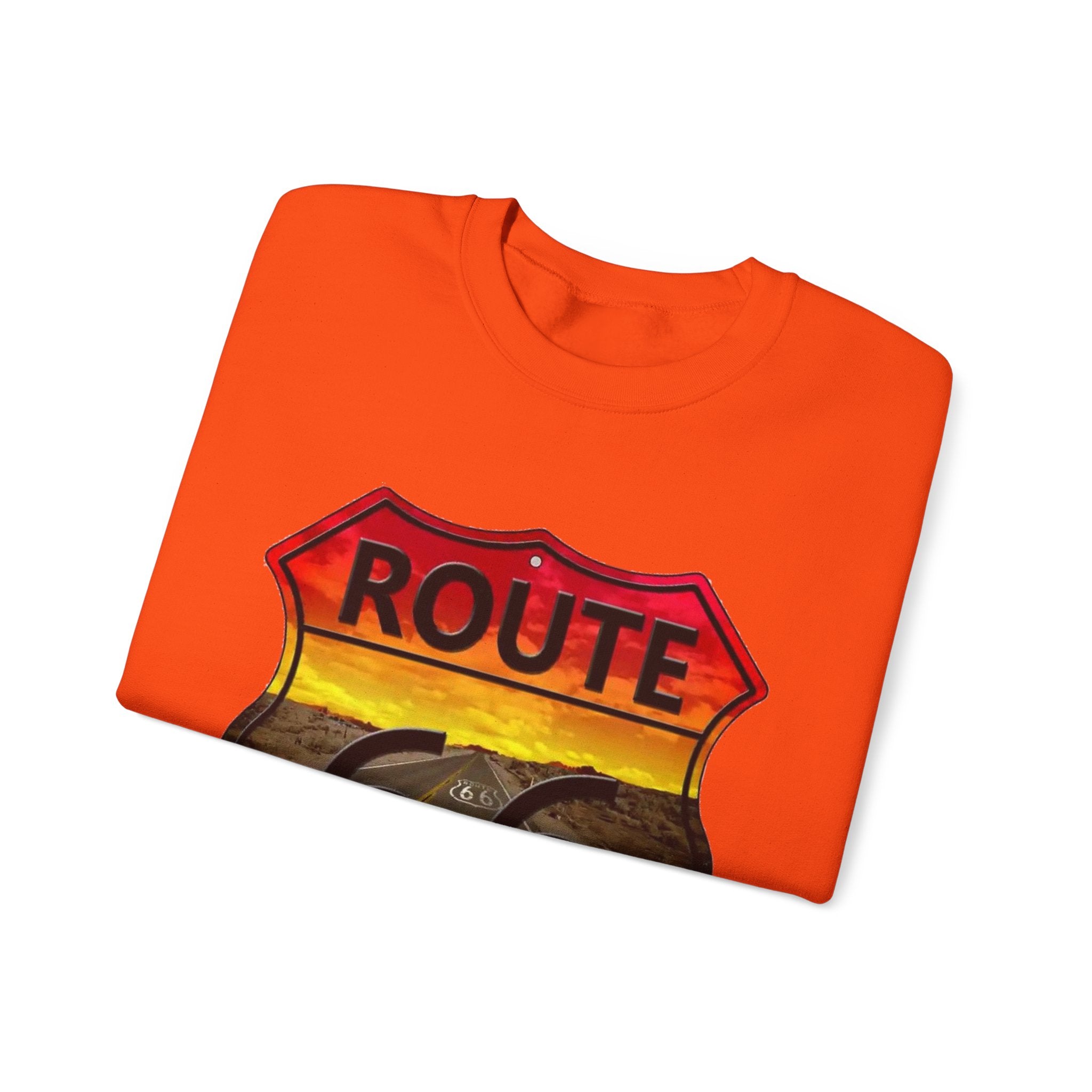 Route 66 Adventure Crewneck Sweatshirt - Unisex Heavy Blend™