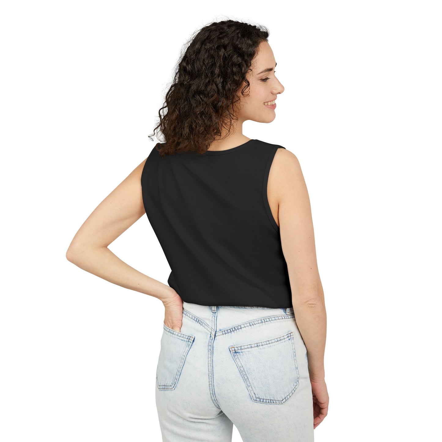 Pirate-Themed Unisex Tank Top | Casual Summer Wear, Beachwear, Gift for Adventurers, Festival Outfit, Astral Earthwear
