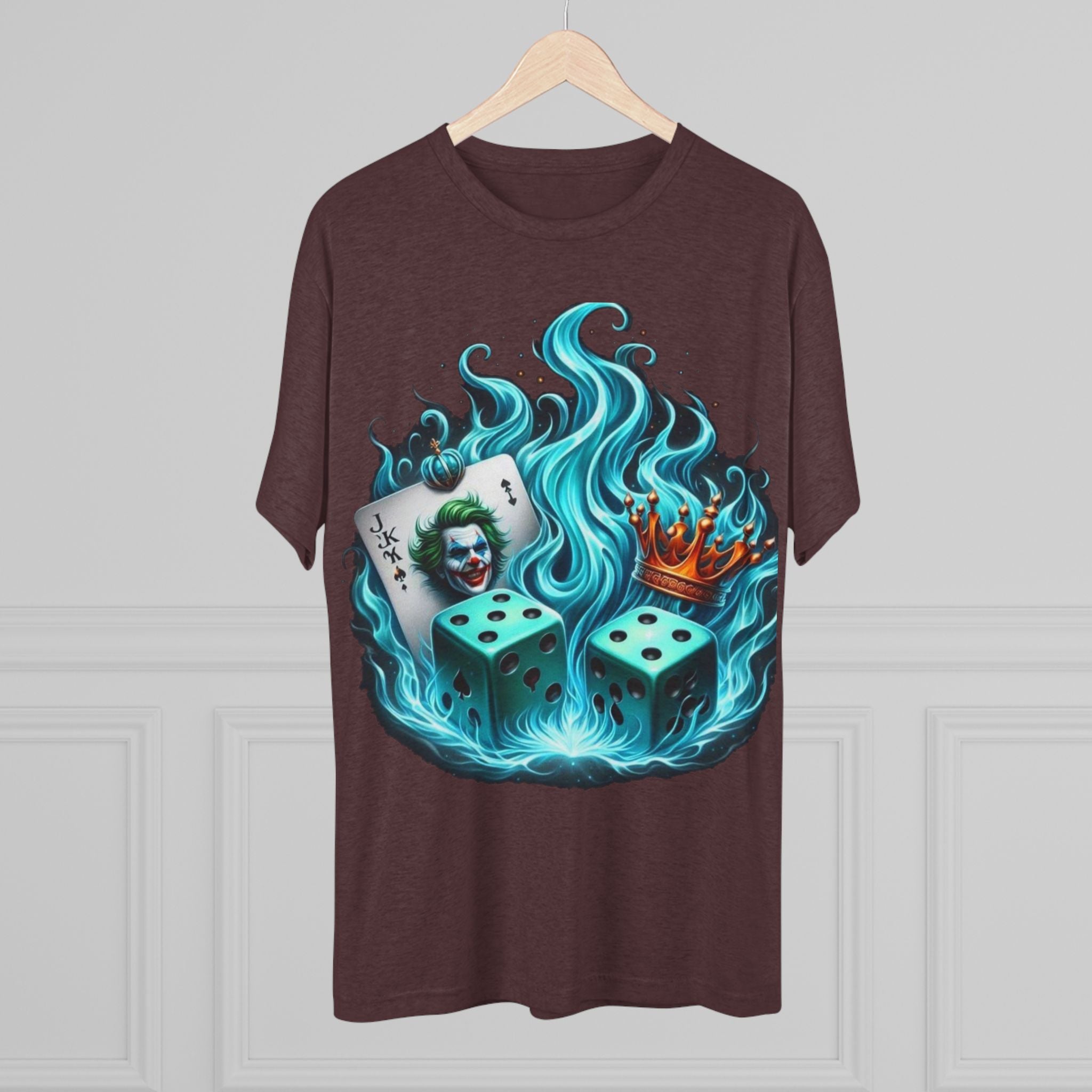 Gaming-Inspired Crew Tee: Joker Design, Cool Graphic T-Shirt, Casual Wear for Gamers, Perfect Gift for Game Night, Unique Collectible