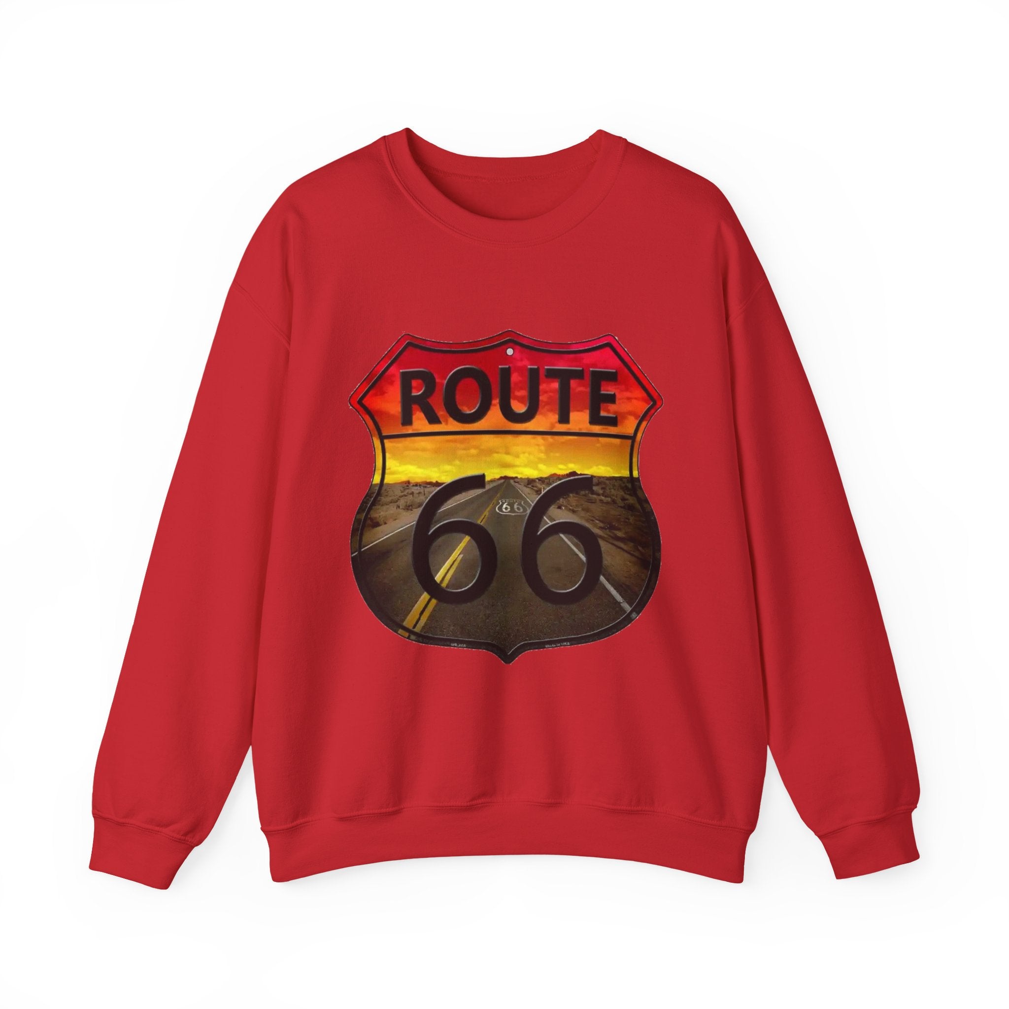 Route 66 Adventure Crewneck Sweatshirt - Unisex Heavy Blend™