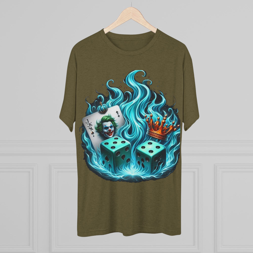 Gaming-Inspired Crew Tee: Joker Design, Cool Graphic T-Shirt, Casual Wear for Gamers, Perfect Gift for Game Night, Unique Collectible