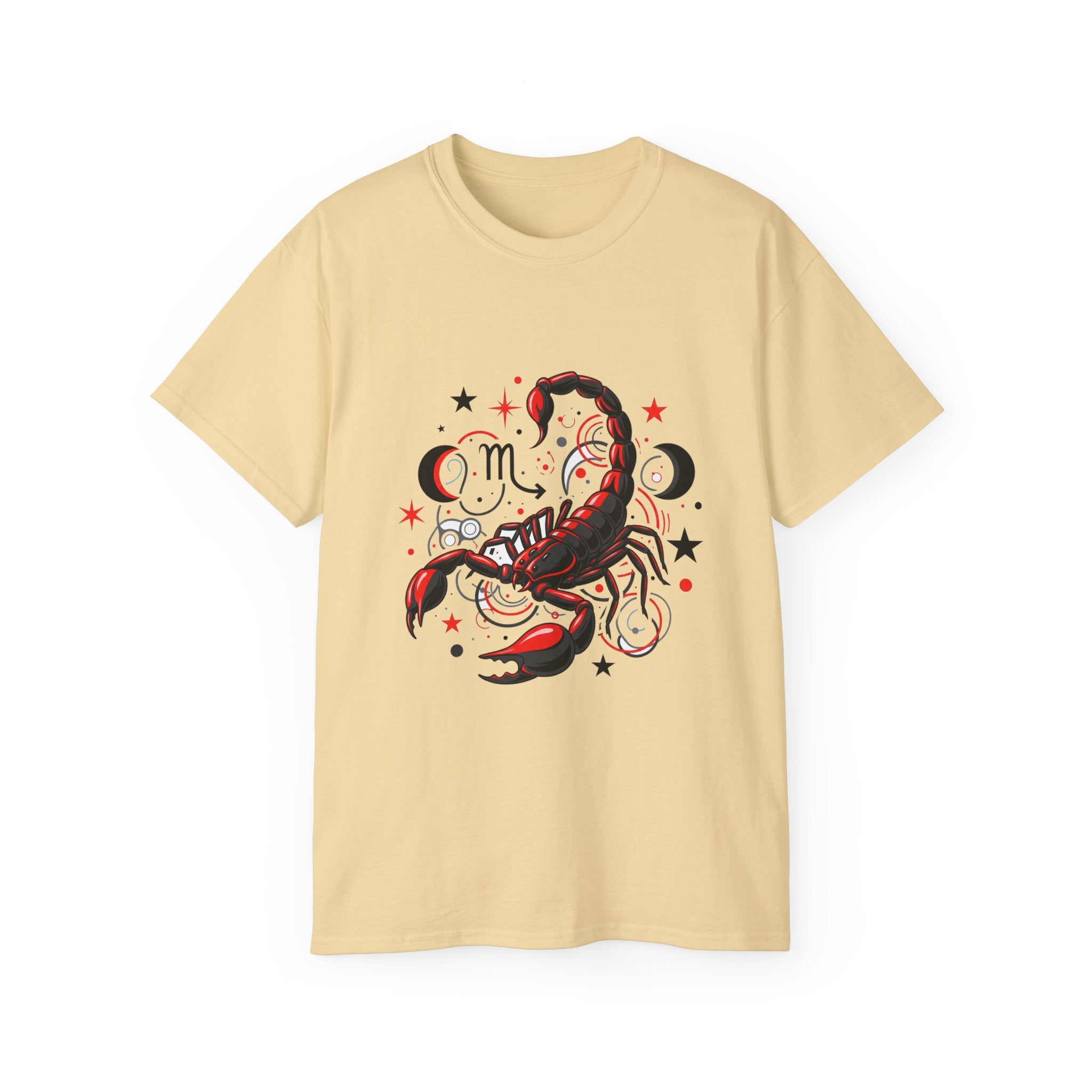 Scorpio Zodiac Tee - Unisex Cotton Shirt, Astrology Gift, Horoscope Tee, Birthday Present, Celestial Apparel