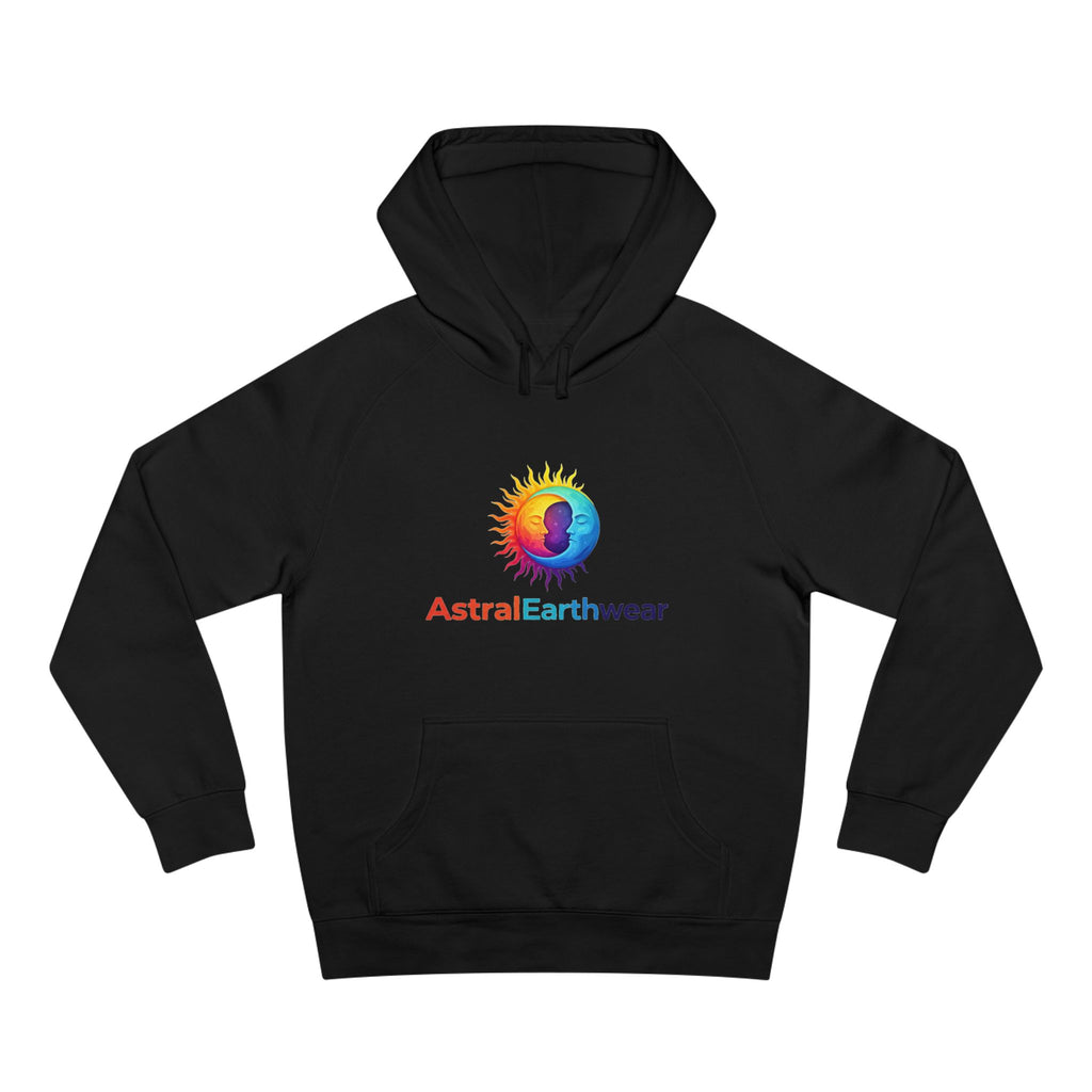 Astral Earthwear Unisex Hoodie, Cozy Gift for Space Lovers, Astrology Apparel, Everyday Sweatshirt, Ideal for Birthdays