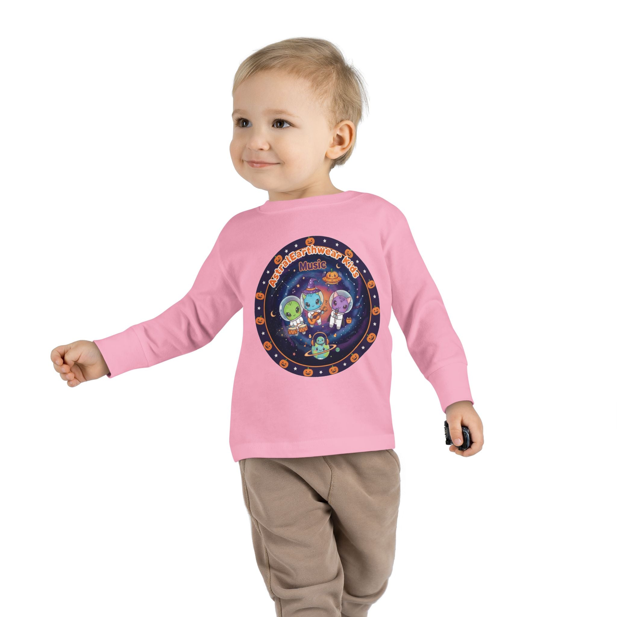 Cosmic Adventure Toddler Tee - Cute Alien Print for Kids, Perfect for Birthdays, Dress Up, Playtime, Everyday Wear, Space Theme